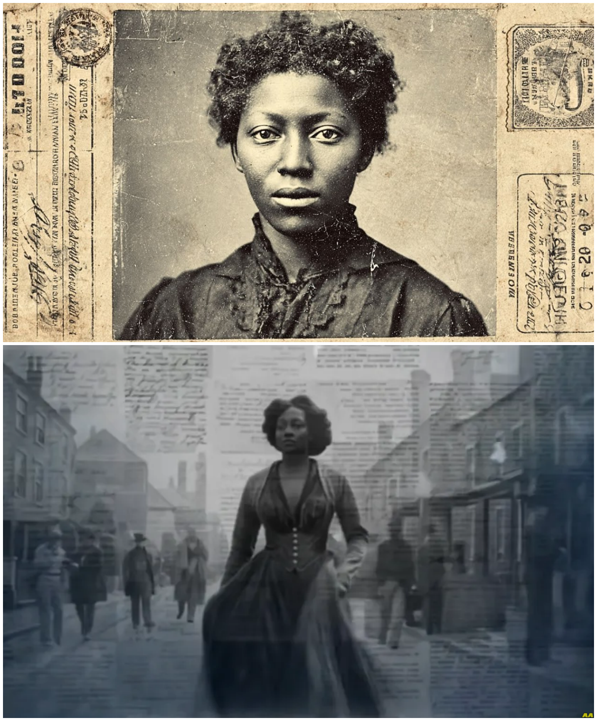 (1858, Rose) The records listed her as dead in 1858 — she was found alive in Canada in 1901