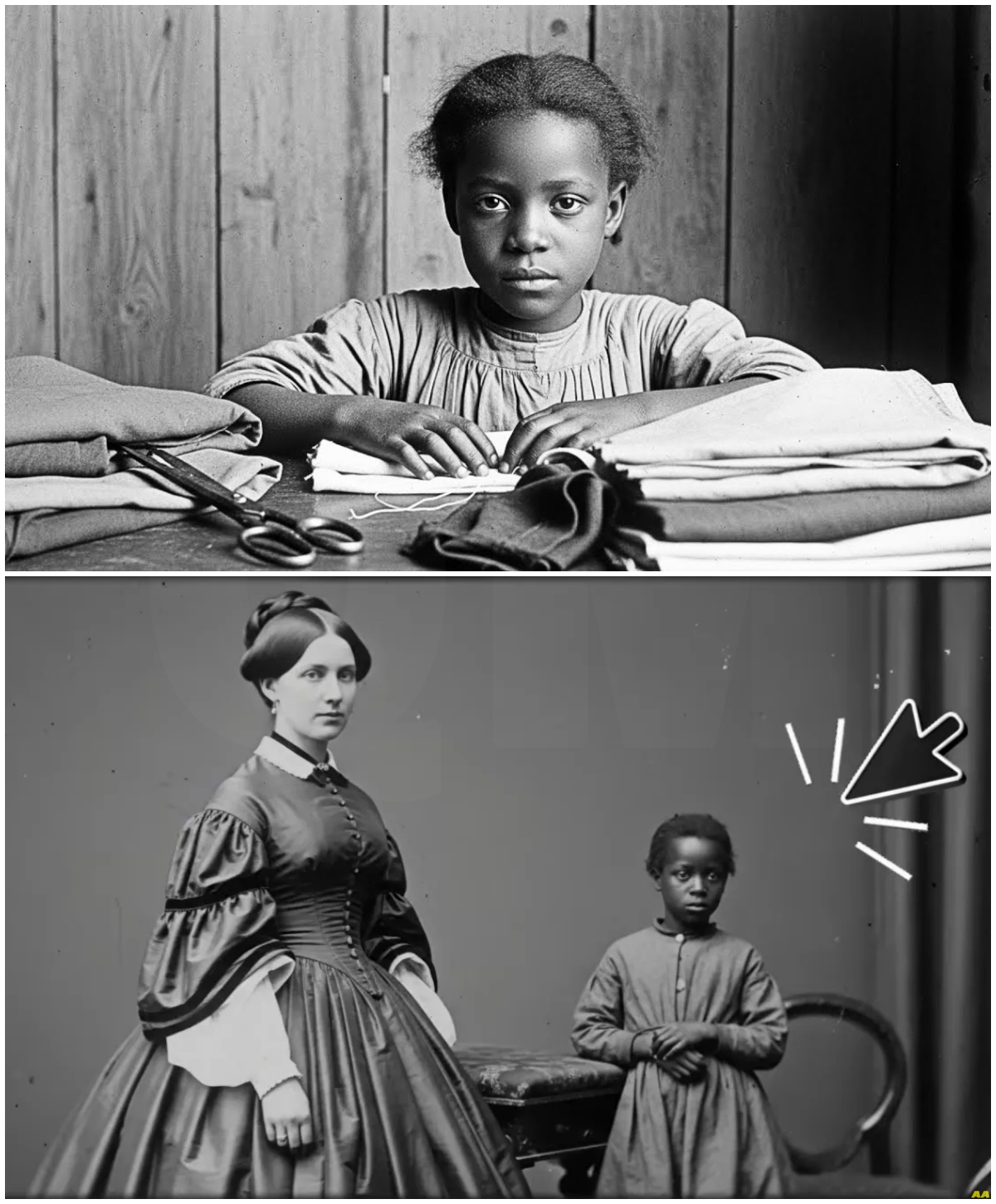 (1860, Abigail Foster) The Black girl who sewed extraordinary clothes — but had a terrible life