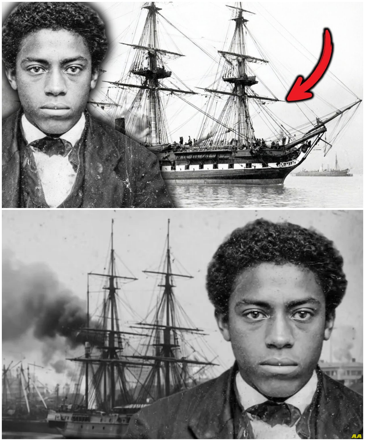 He needed $800 to buy his family, stole a warship and became the first Black captain in U.S. history