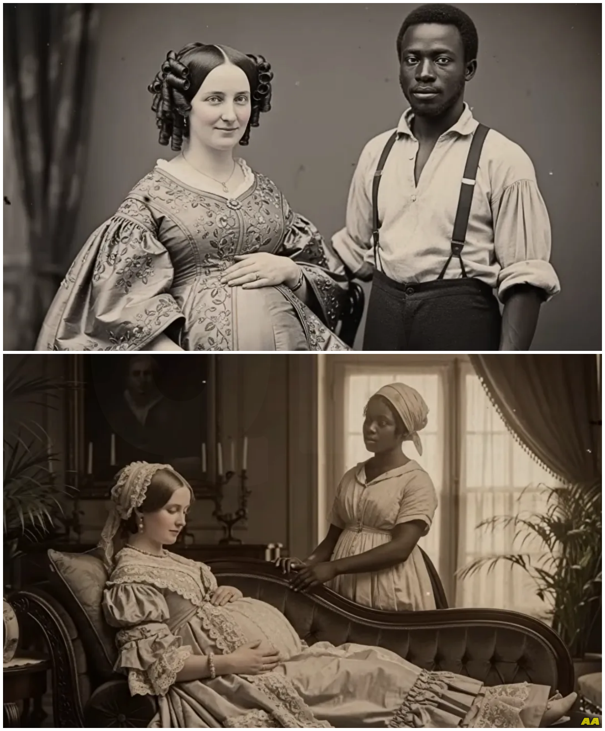 The widow who owned a Charleston plantation and became pregnant three times by the same enslaved man