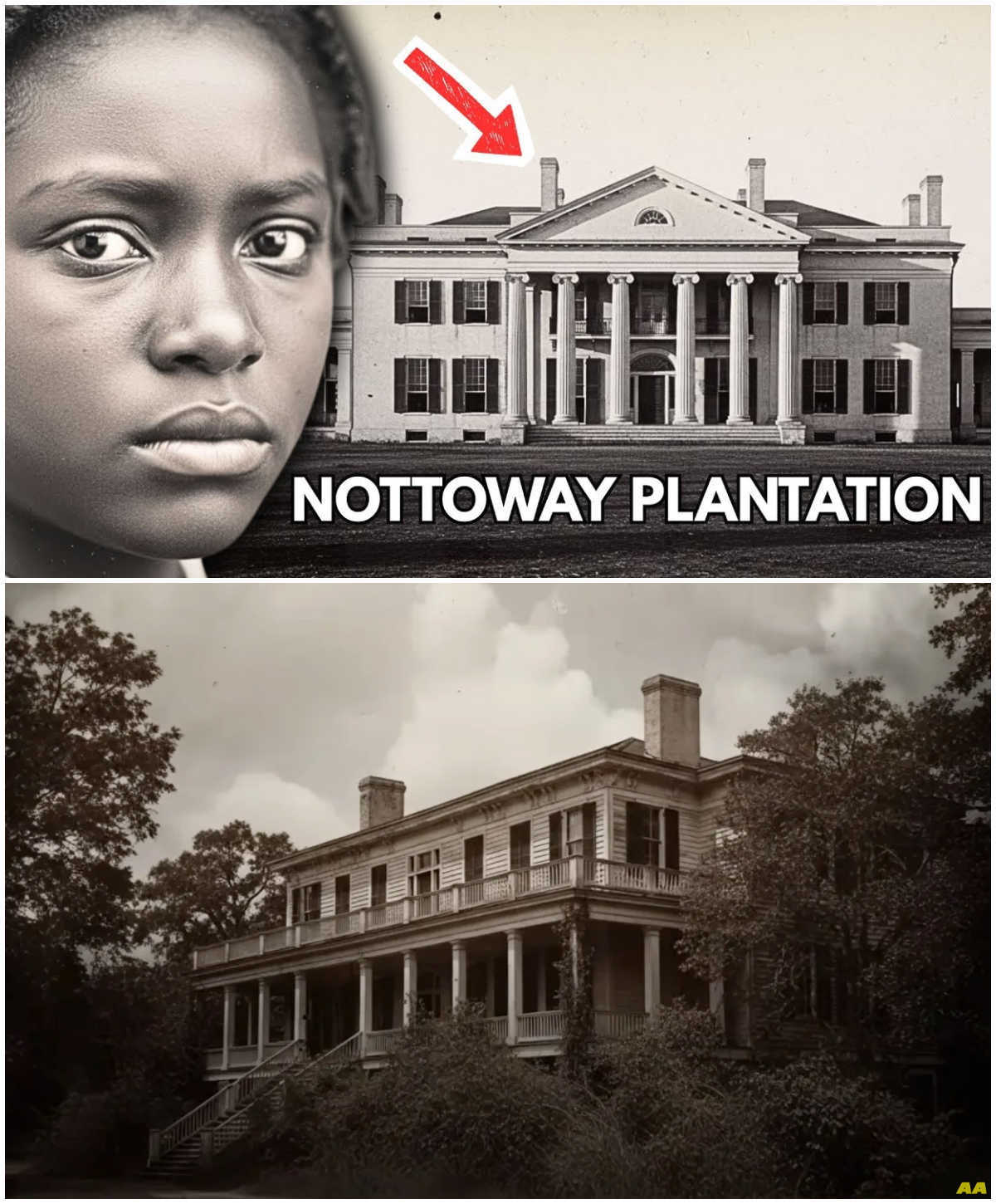 (1859, Ama) The impossible story of the enslaved girl who lived in the NOTTOWAY PLANTATION mansion