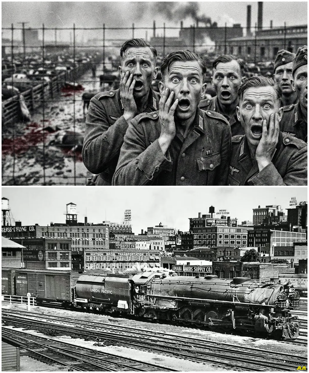 N@zi POWs were SH0CKED by Nebraska! They realized they had already lost