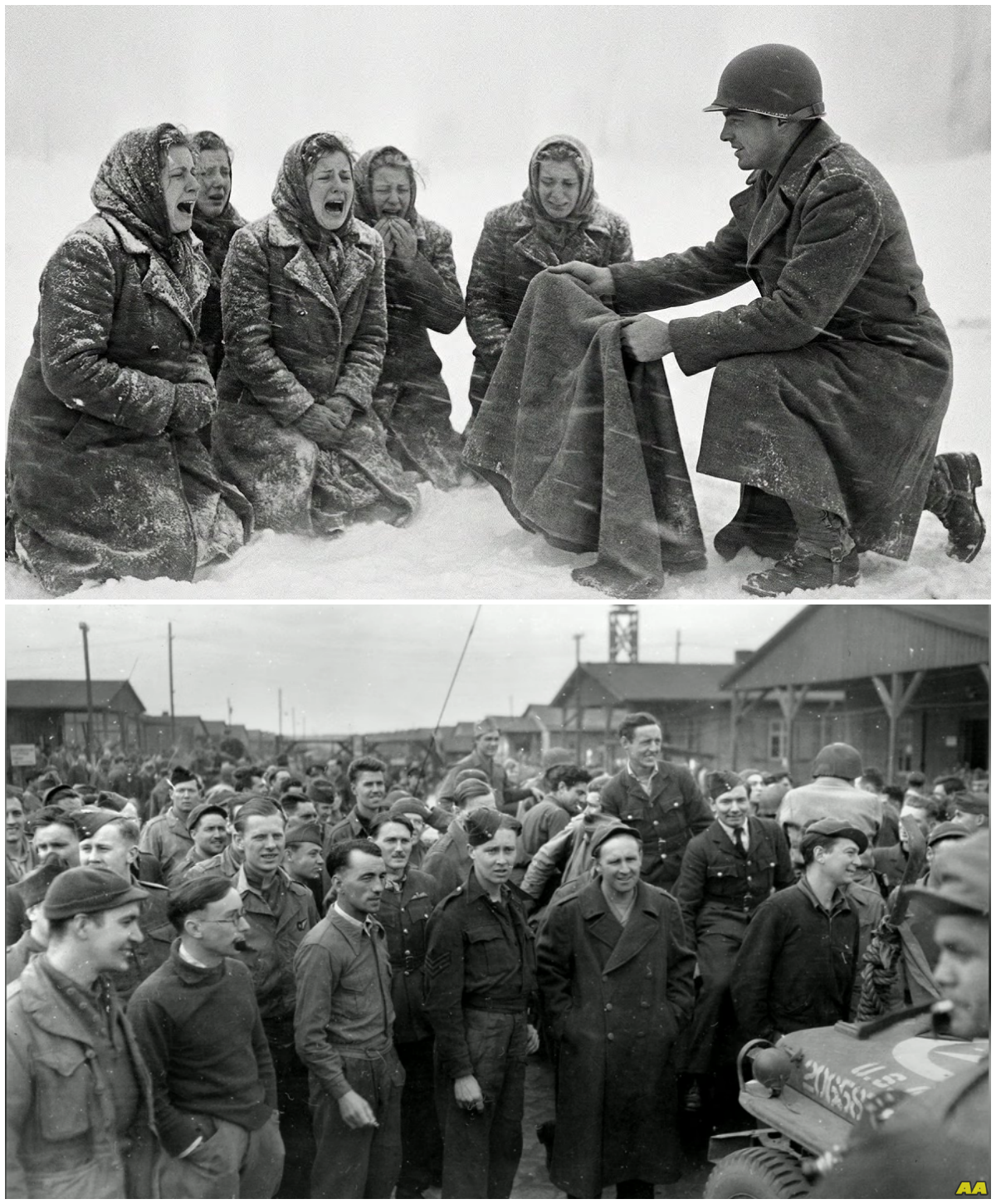 “We want to freeze!” German women POWs refused help until a soldier said ONE word