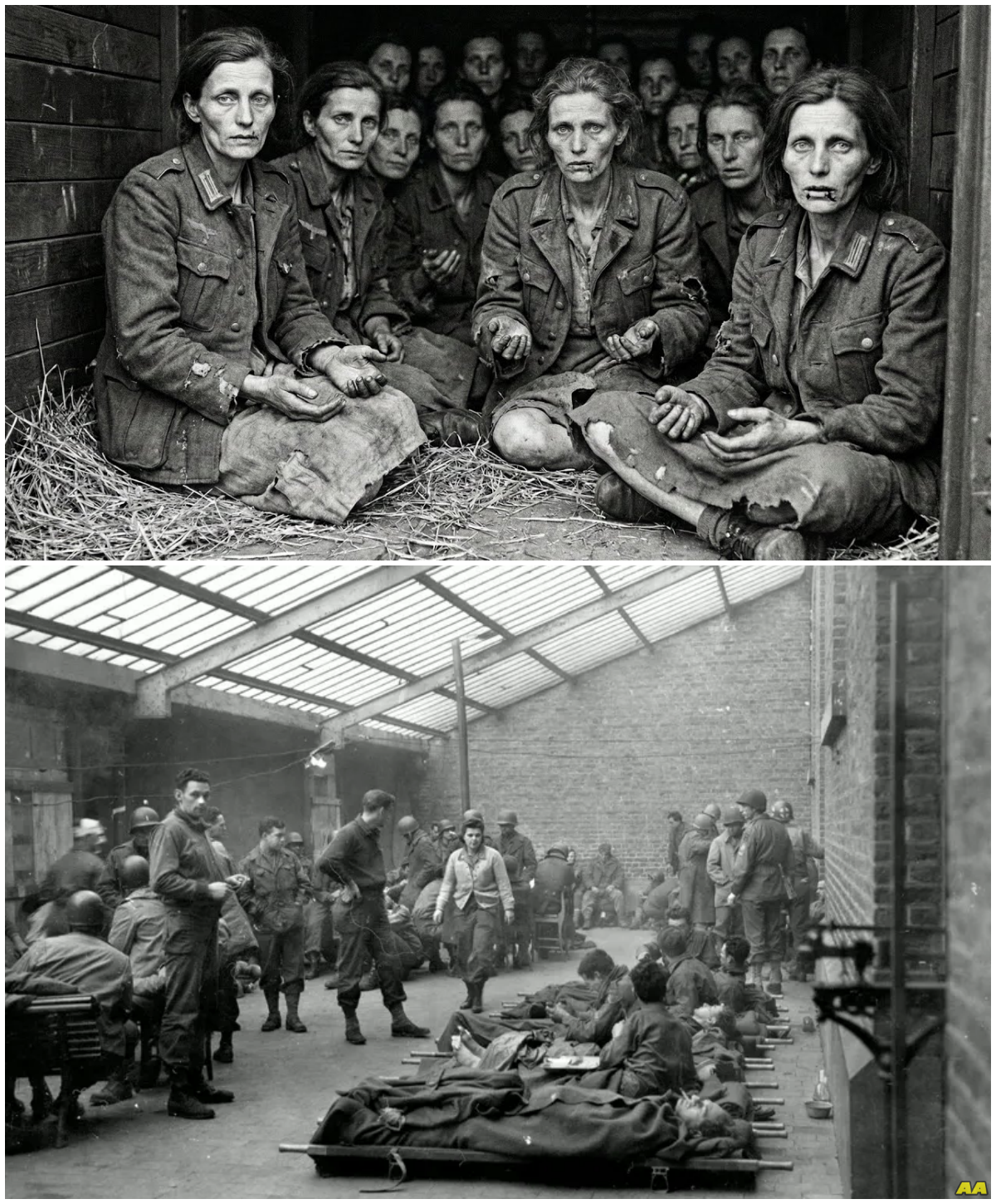 72 skeletal girls found behind locked doors after 9 days. US soldiers were SHOCKED!