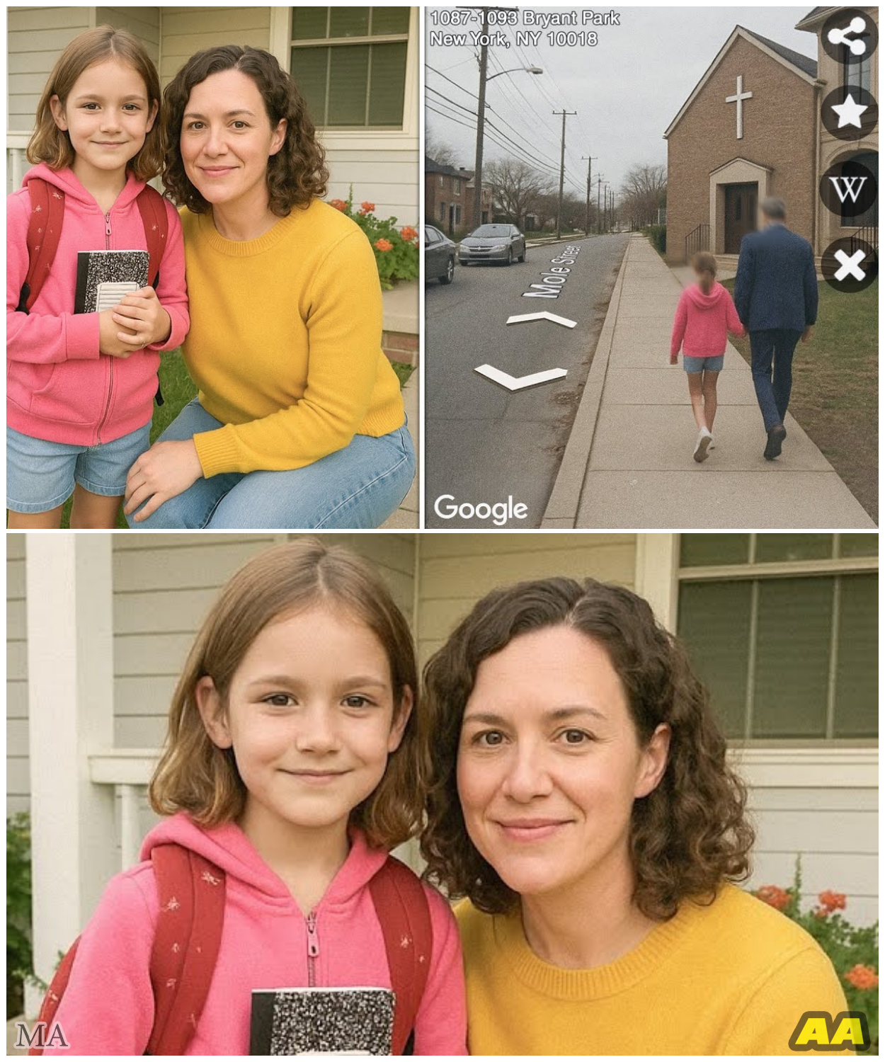 Daughter Vanished at School — Two Years Later, Her Mother Zoomed In on Google Maps and Froze
