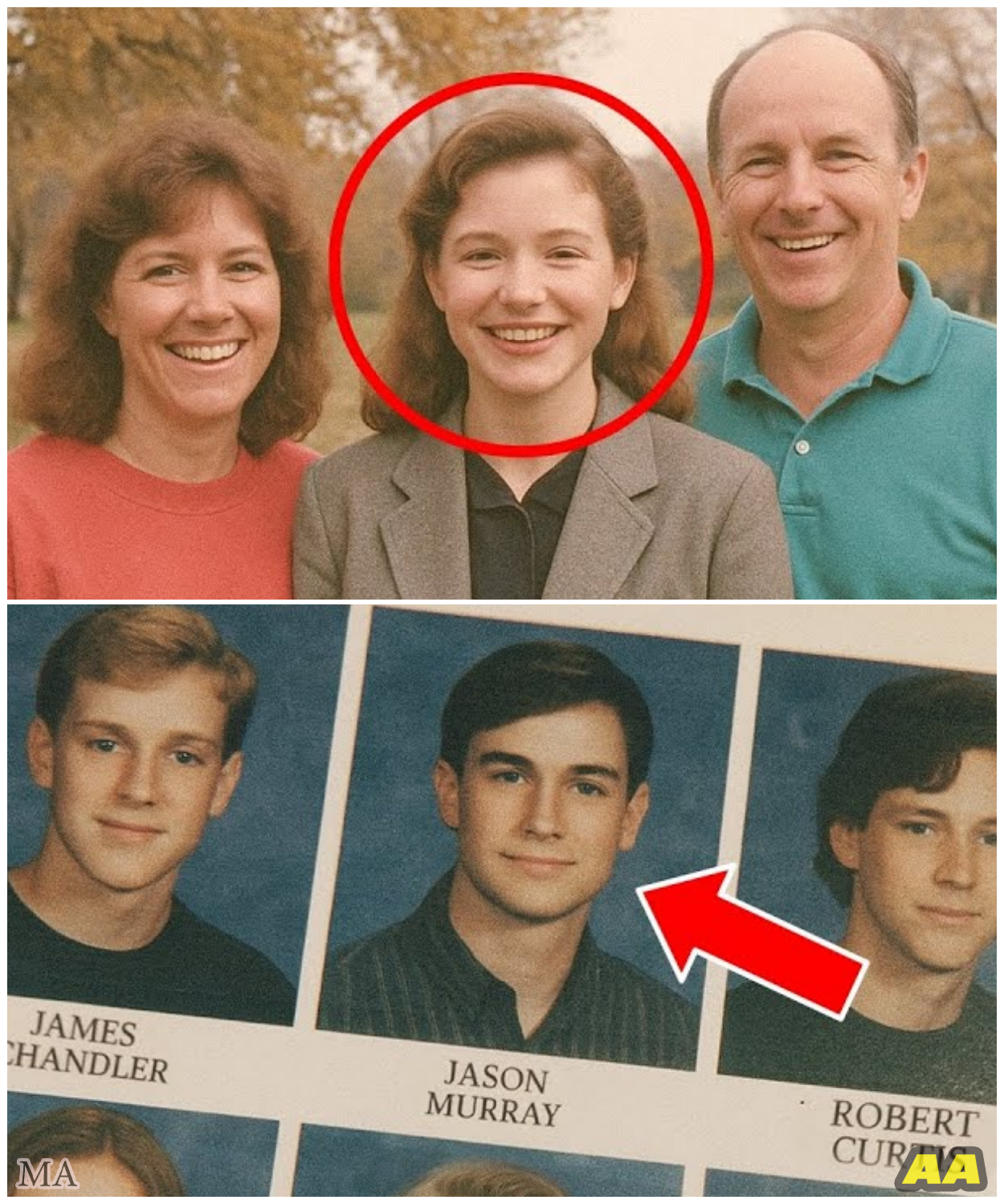 Girl Vanished in 1990 — 22 Years Later Dad Flips Through the Old Yearbook and Notices…