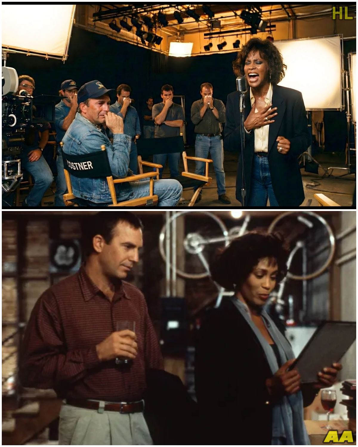 🎤 The Day Whitney Houston Sang One Song and Left an Entire Hollywood Soundstage—Including Kevin Costner—In Tears