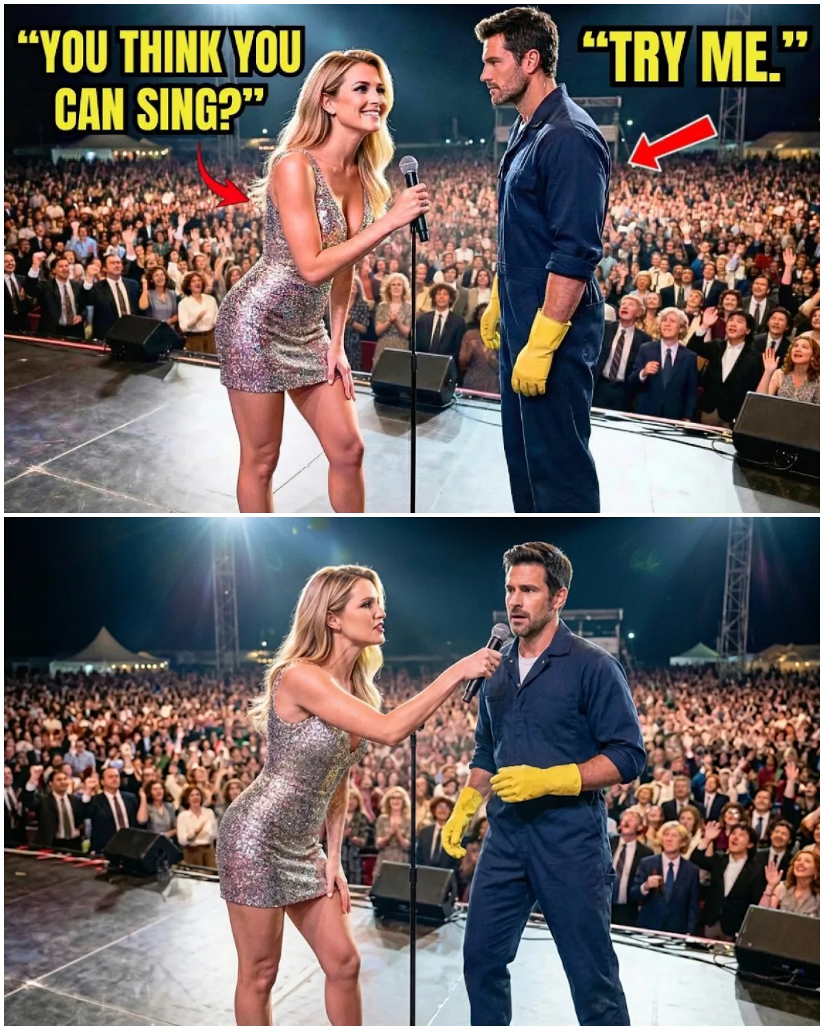 Harper Weston’s voice echoed through the Ryman Auditorium, cutting the air like a blade.