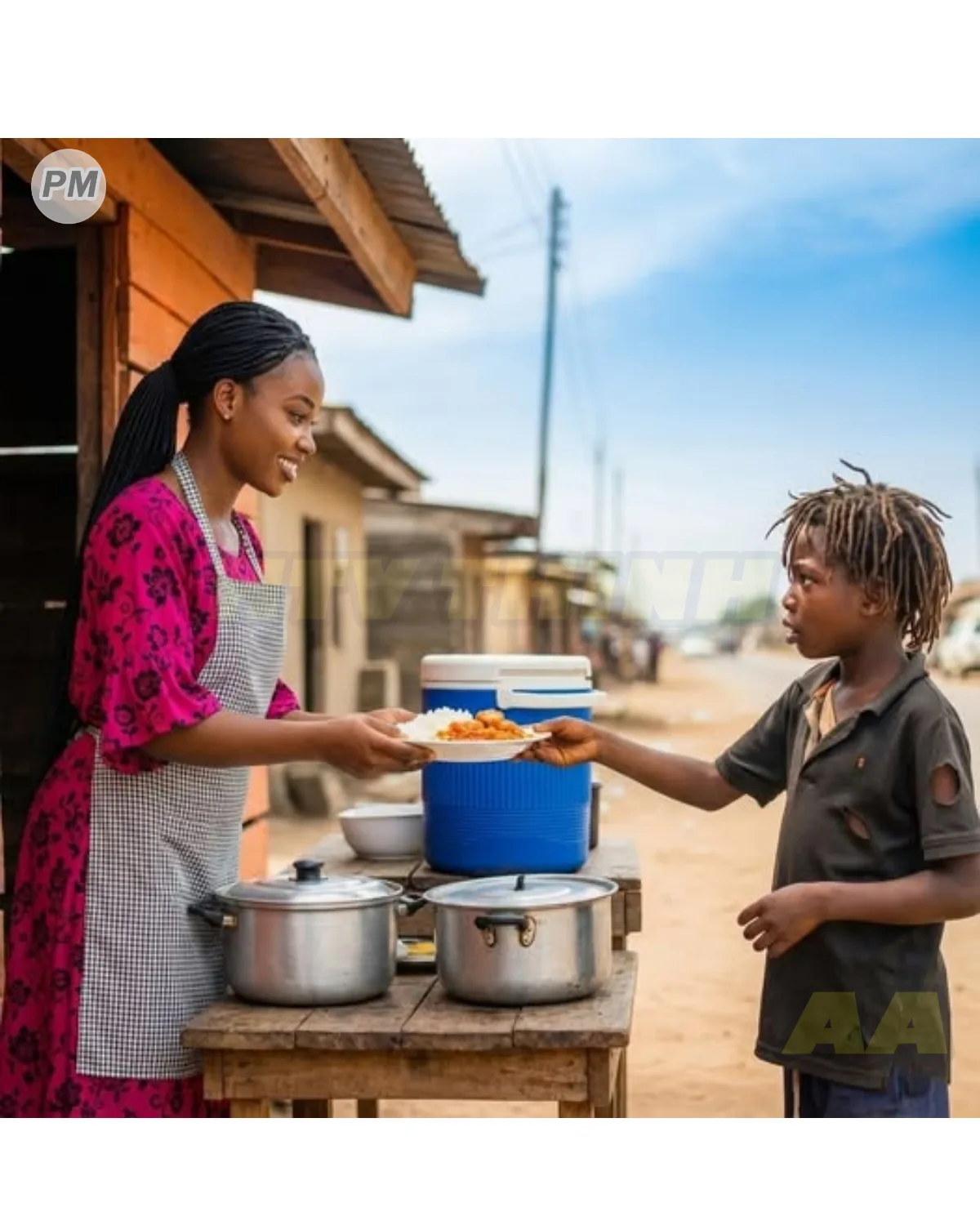 In a quiet corner of Abuja, far from the busy roads and fine houses, a small boy walked alone.