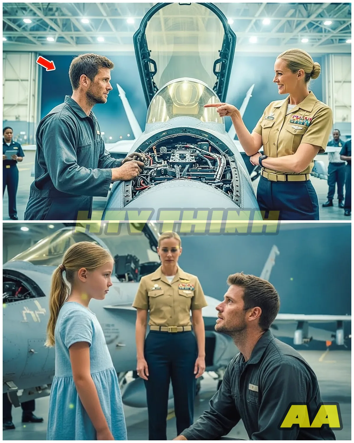 “The Moment That Shocked Everyone: How a Mechanic’s Kindness Touched the Highest of Ranks 💔⚙️”