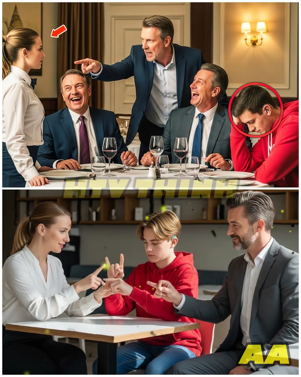 “Billionaire’s Cruelty Meets Its Match: The Waitress Who Changed Everything 🌟💬”