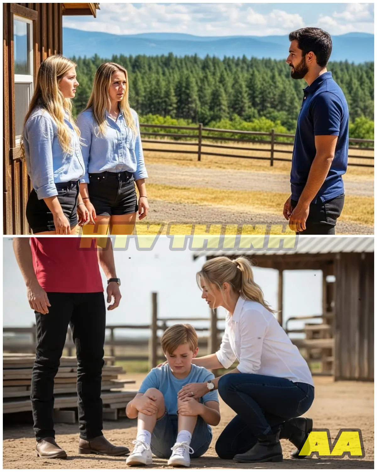 “A Single Dad, An Abandoned Farmhouse, and Two Women Who Changed His Life Forever 😳💔”