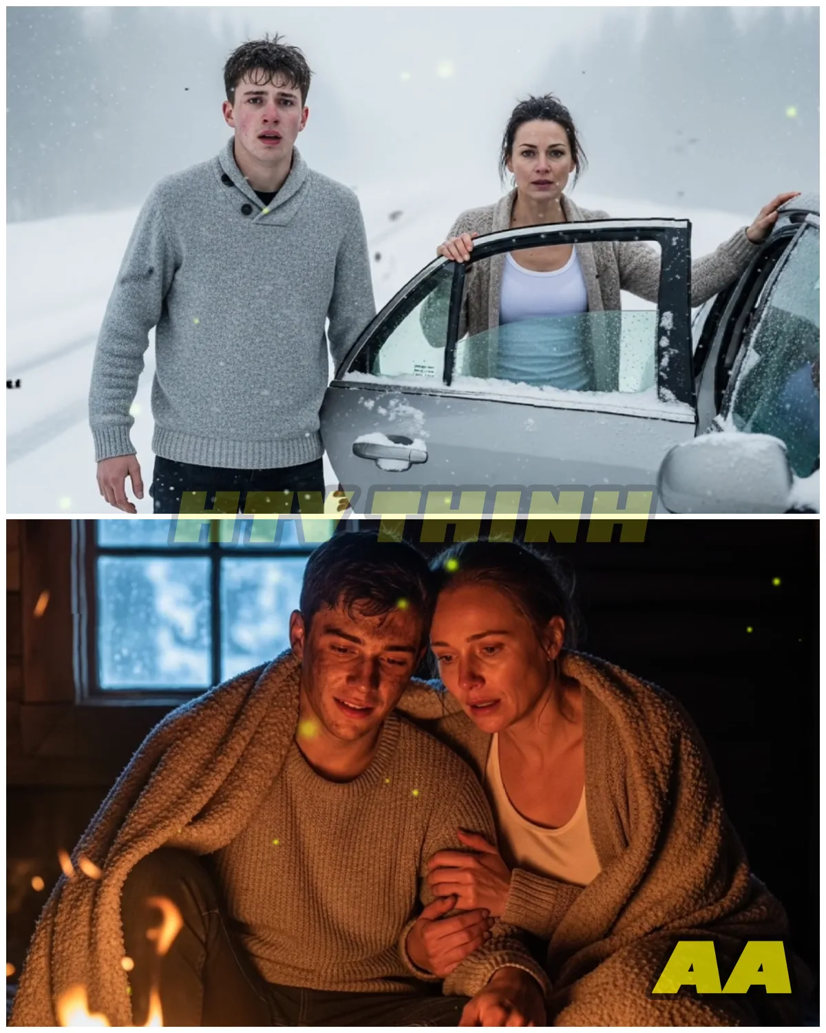 “Stranded In A Snowstorm, She Whispered: ‘We Have to Keep Each Other Warm’ — What Happened Next Changed Us Forever 💫❄️”