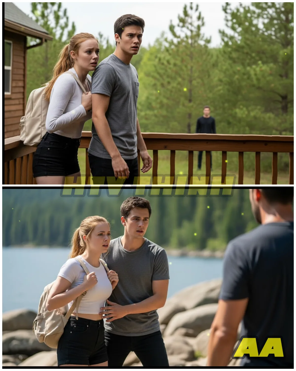 “‘He’s Watching… Please Pretend to Be My Boyfriend.’ I Was Speechless Until She Said This… 😳💔”