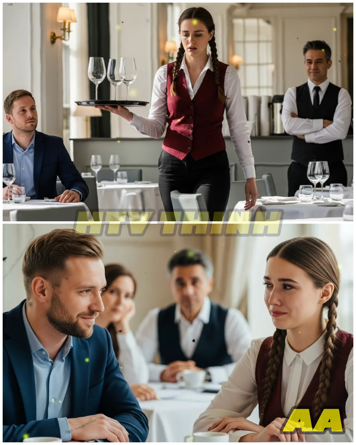 💔 “The Waitress Was Humiliated in Front of the Entire Restaurant—But the CEO’s Response Left Everyone Speechless”