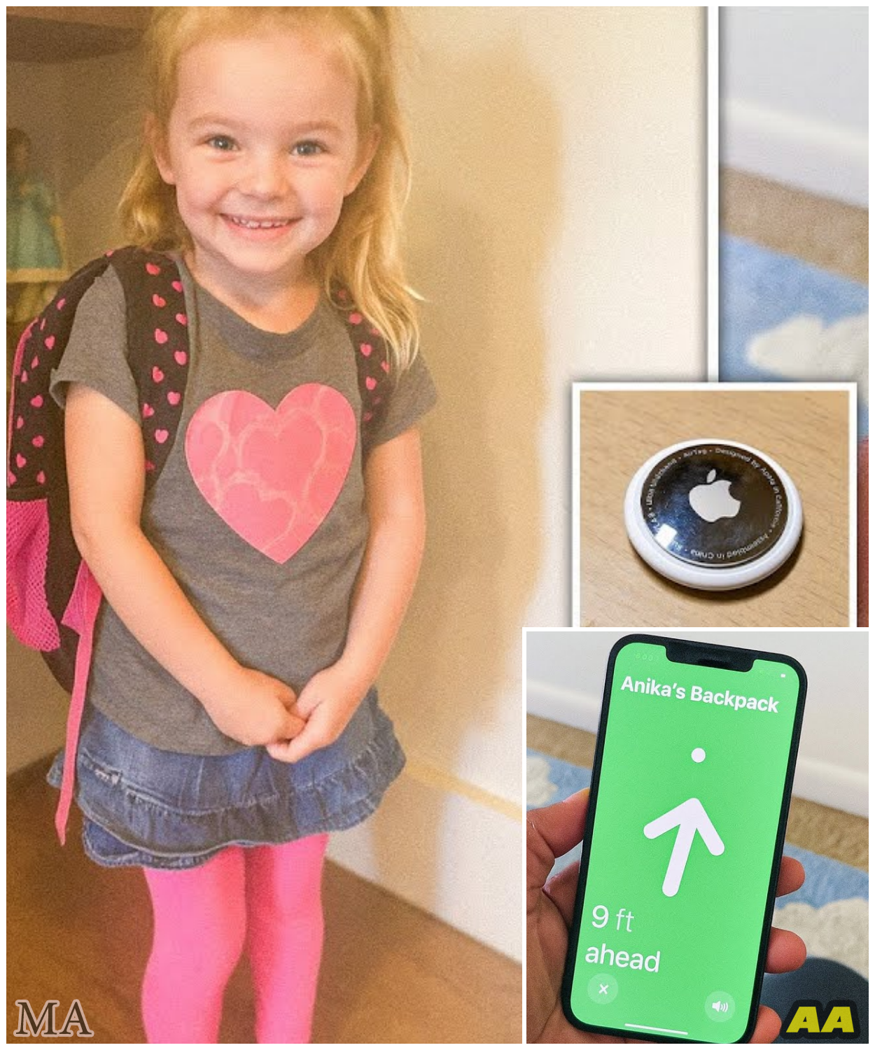 Girl Vanished at Kindergarten, 1 Year Later Mom Gets an Apple Tag Signal Under the Floor…