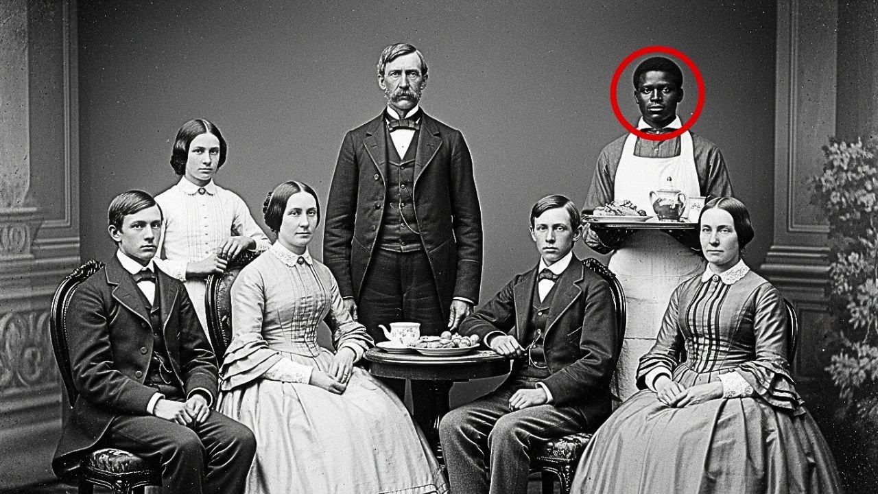This 1862 portrait appears peaceful—but zooming in on the slave’s face reveals a disturbing detail