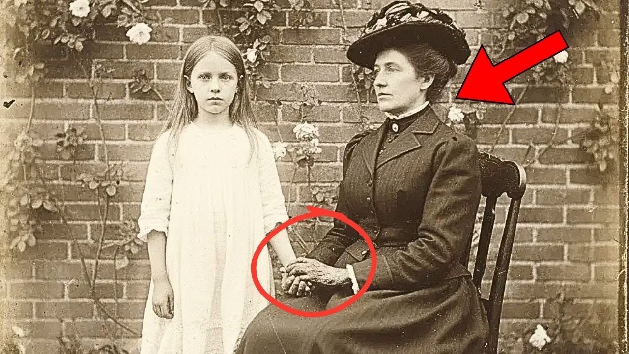 This 1899 Photo of a Girl and Woman Holding Hands Seemed Normal — Until Restoration Revealed Horror