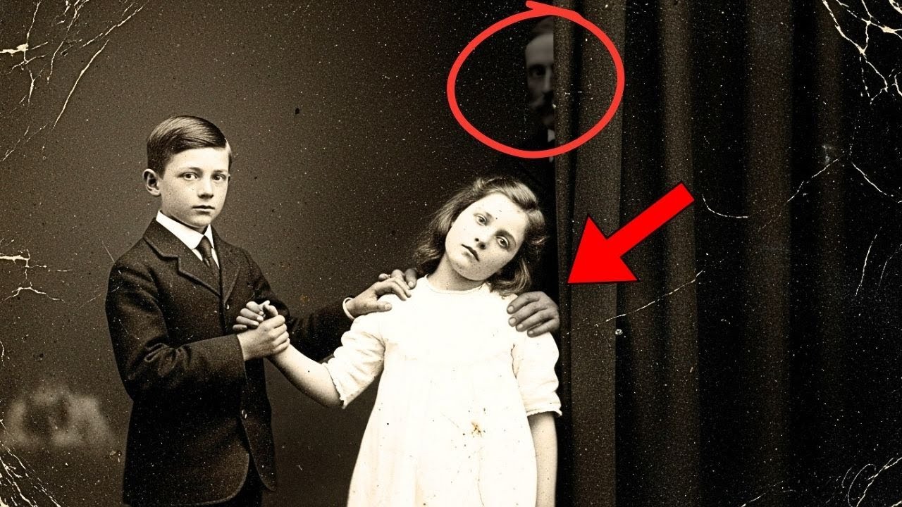 This 1899 photo of a boy holding his sister’s hand looked sweet—until restoration revealed the worst