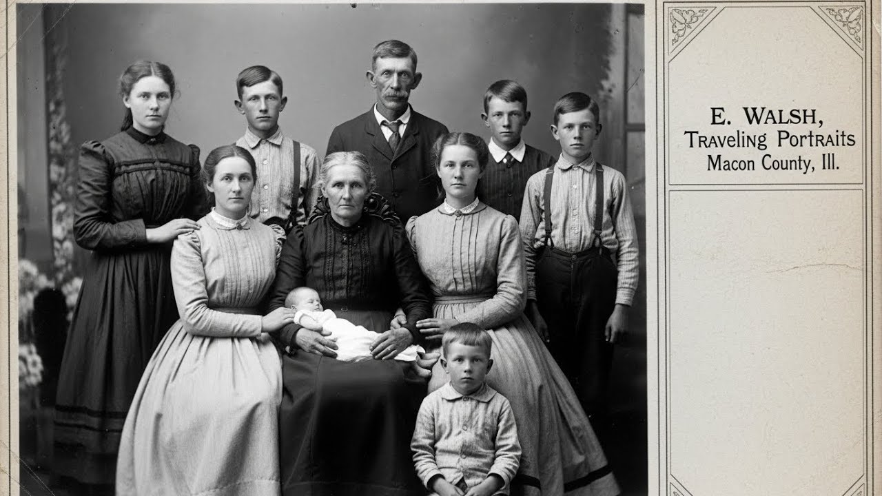 🕵️‍♀️ The Hidden Child: How One Family Portrait Unveiled a Century-Old Secret of Love and Loss 📸