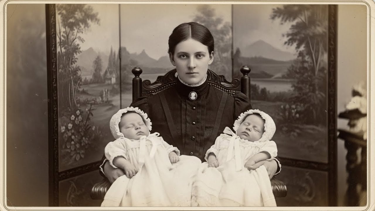 🕵️‍♀️ The Hidden Twin: Uncovering a Family Secret in a Century-Old Photograph 📸