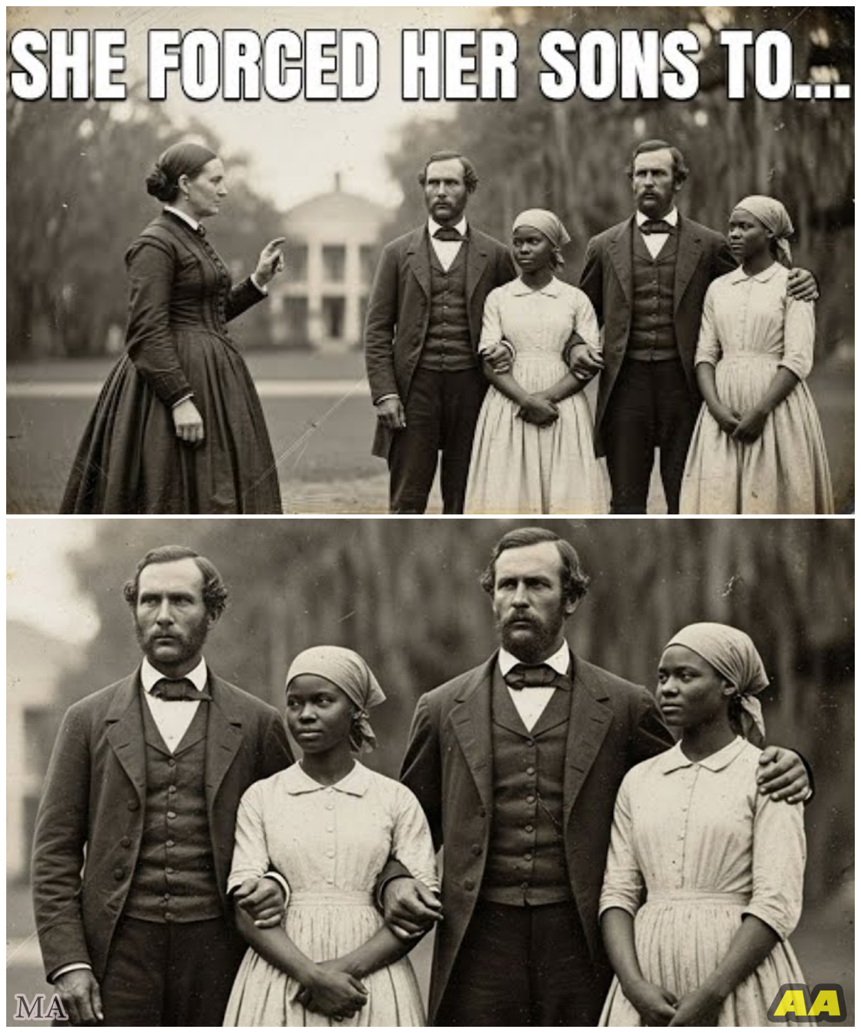 The Plantation Lady Who Forced Her Sons to Breed Slaves: Alabama’s Secret History (1847)