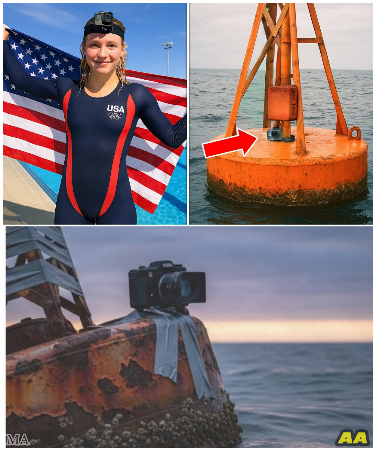 Young Olympic Swimmer Vanishes During a Swim — 4 Years Later Her Dad Finds a Chilling Clue on a Buoy