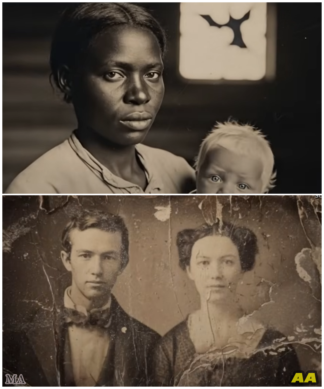 Virginia Discovered Slave Babies With Emerald Eyes and Blonde Hair — All From One Father