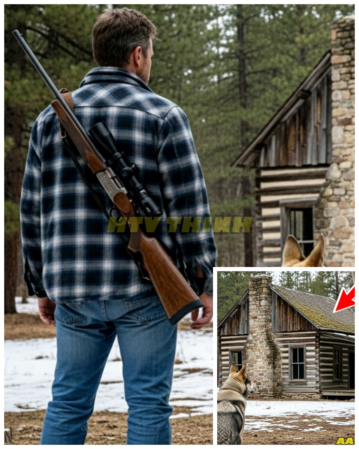 A Veteran Bought a Haunted Cabin for 500 Dollars — Then His Dog Found a Secret No One Dared to Open