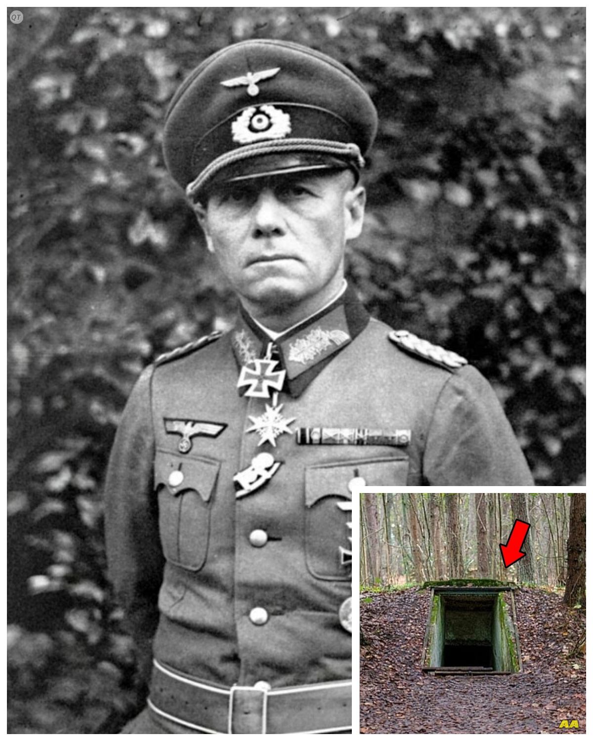 German Colonel Vanished at the End of WWII — 80 Years Later, His Underground Bunker Was Discovered..  Spring 1945, the dying breath of the Third Reich.  Cities lay in ruin, railways cut to pieces, the German army collapsing under the relentless advance of Allied forces.  In the Hart’s Mountains, where the mist hangs low, and the forests swallow sound, one of the war’s strangest disappearances would take place.  Colonel Hans Adler, decorated, disciplined, and dangerously intelligent, was stationed at a remote command post outside Brown Laga.  His unit was tasked with protecting what Allied intelligence later called a research installation of strategic importance.  But before the Allies could reach it, both Adler and the installation simply ceased to exist.  The last known record of the colonel’s voice came from a distorted radio transmission intercepted by a British signal team on April 27th, 1945.  The message was brief, calm, and chilling.  If we fail, the future will find us below.  Hours later, communication lines from the heart sector went silent.  Reconnaissance aircraft sent to scout the area reported heavy smoke, collapsed tunnel entrances, and what appeared to be scorched ground, yet no enemy activity, no movement, no bodies.  It was as if the earth itself had swallowed an entire regiment.  When Allied troops arrived 3 days later, they found the site deserted, bunkers were empty, equipment left in place, coffee cups still half full.  There were no signs of a retreat, no shell casings, no tire tracks, just an eerie stillness.  The logs ended mid-sentence……… Full in the comment 👇