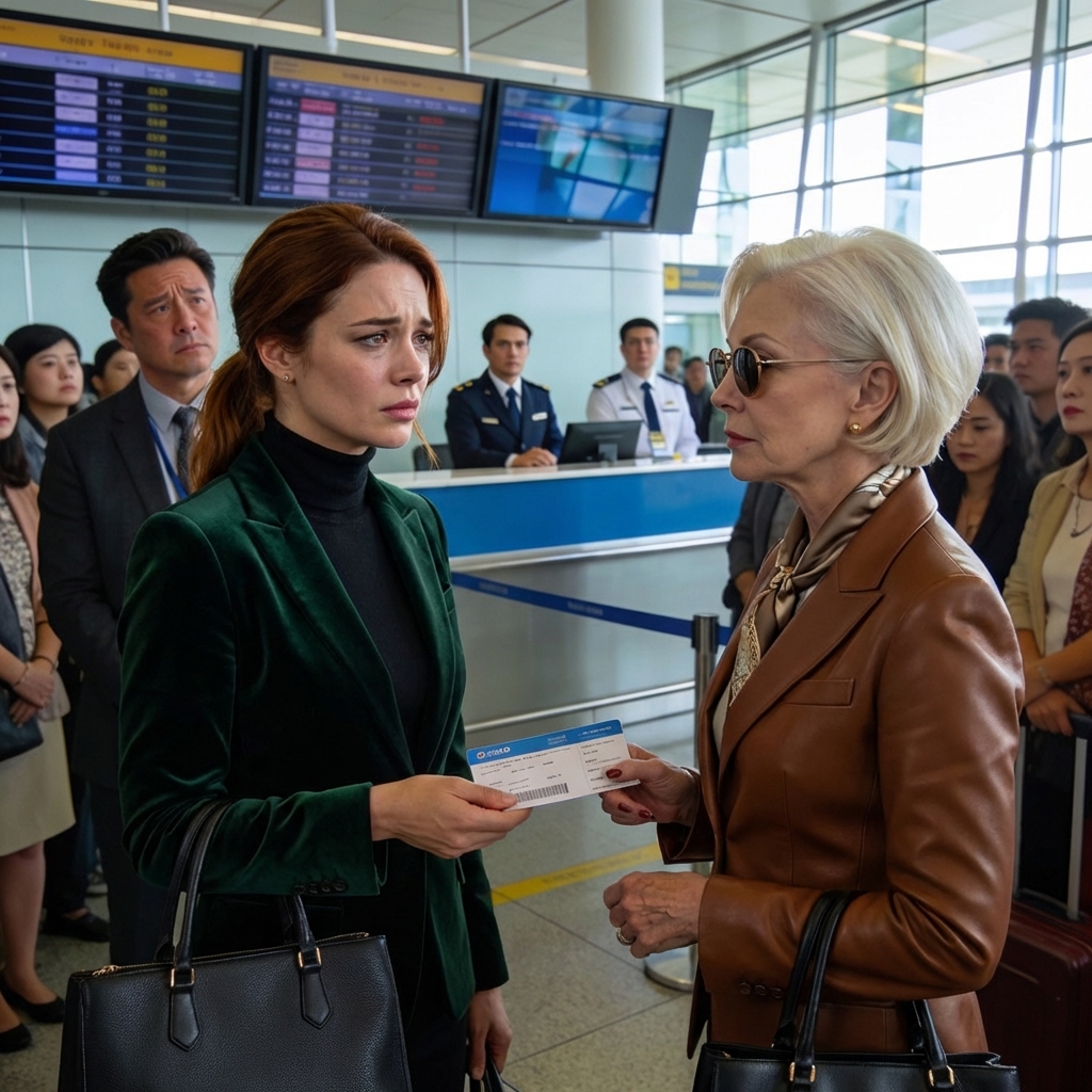 My husband’s sister told me i didn’t belong on the trip, crossed my name off the guest list, replaced me with her yoga instructor, and at boarding smirked, “go home,” as everyone stayed silent — even my husband — before the crew turned to me and said, “welcome aboard, owner.”