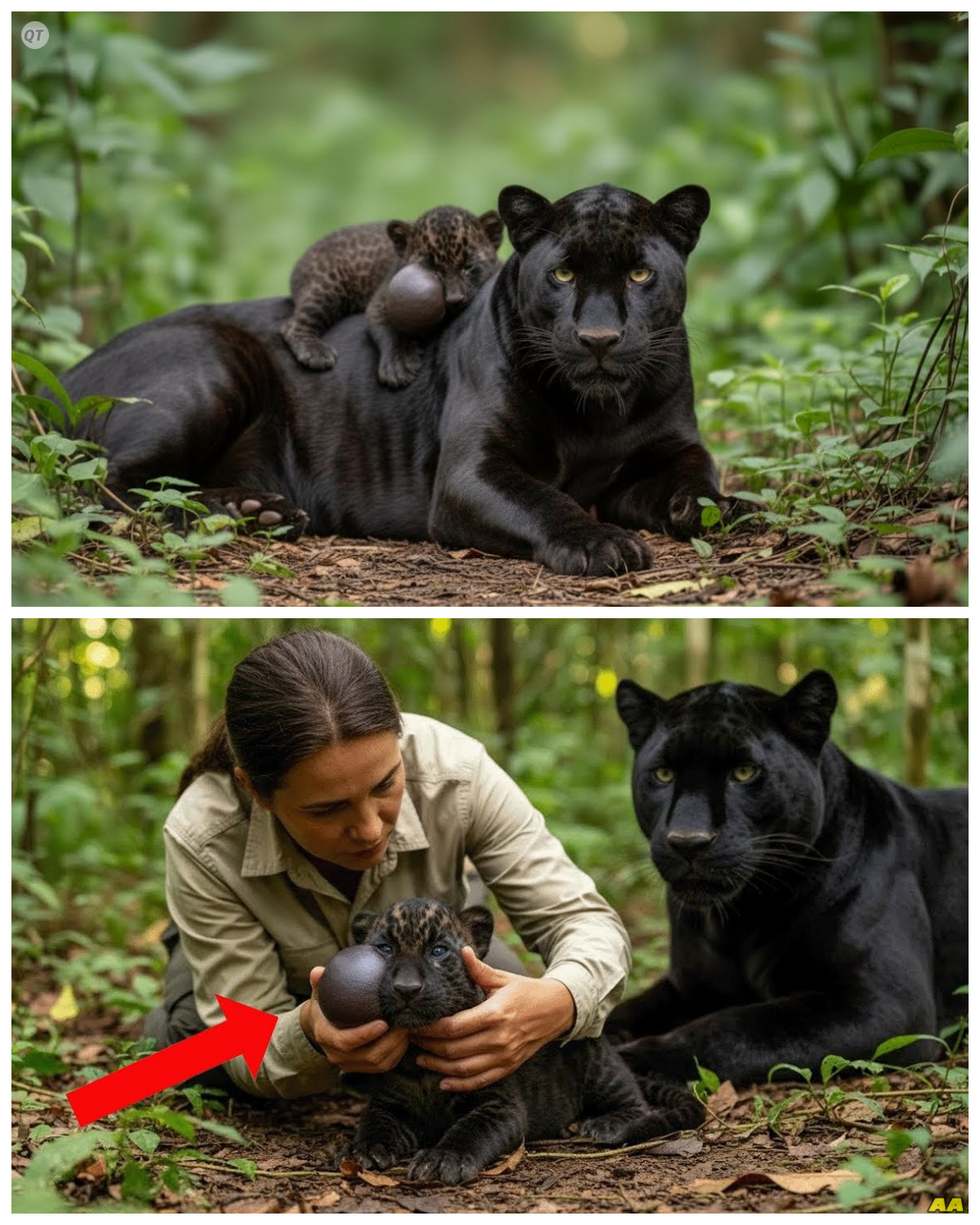 “‘I Thought I Lost You Forever!’: Heartbroken Panther Father’s Desperate Search for His Sick Cub Takes a Shocking Turn! 🐆” In a gripping tale of survival and betrayal, a panther father’s frantic quest to save his ailing cub reveals dark secrets that threaten to tear their bond apart, as unexpected allies emerge from the shadows, leaving everyone questioning who can truly be trusted in this wild world of danger and deception. 👇