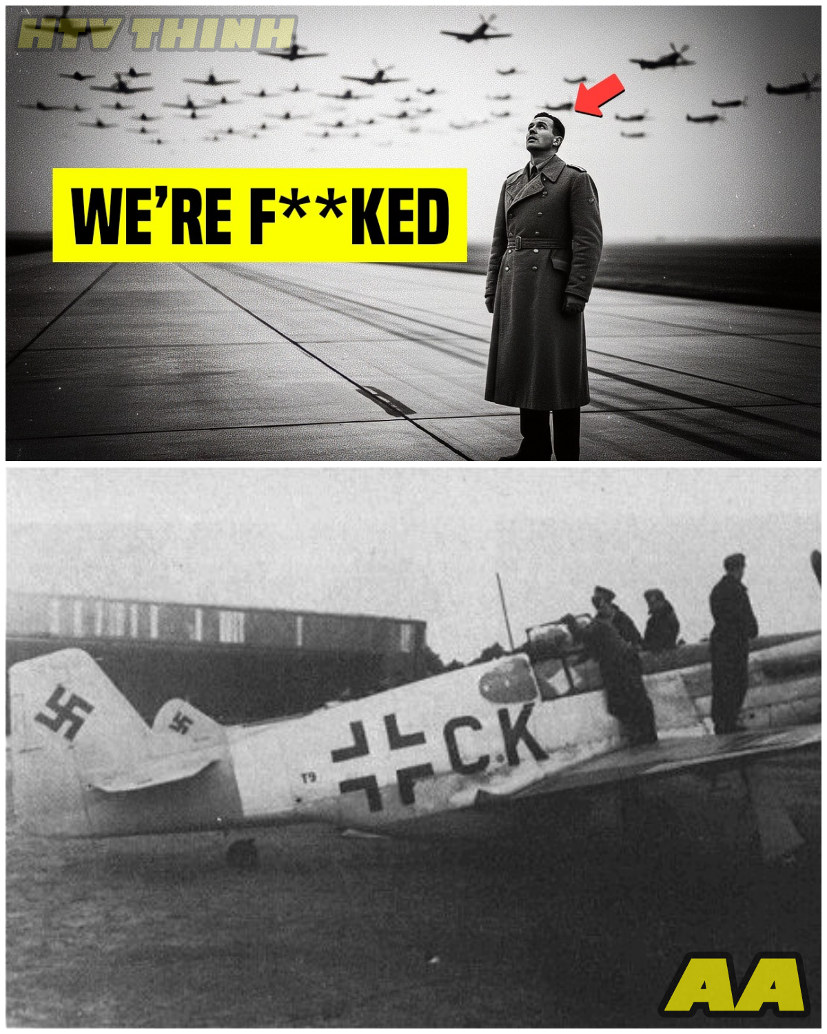 😱 German Aces Underestimating a Game-Changer: The P-51 Mustang’s Epic Transformation! 😱 – HTT