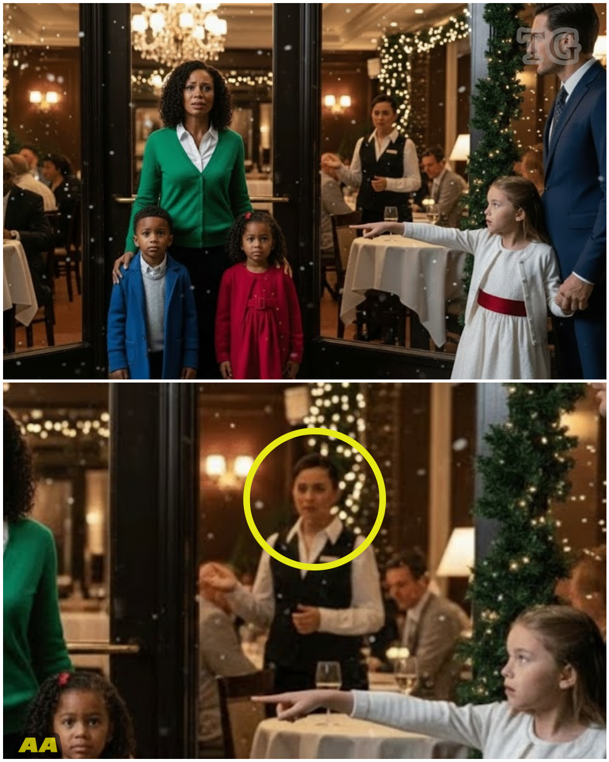 A Billionaire CEO Takes His Little Girl to Christmas Dinner—And Everything Breaks Open