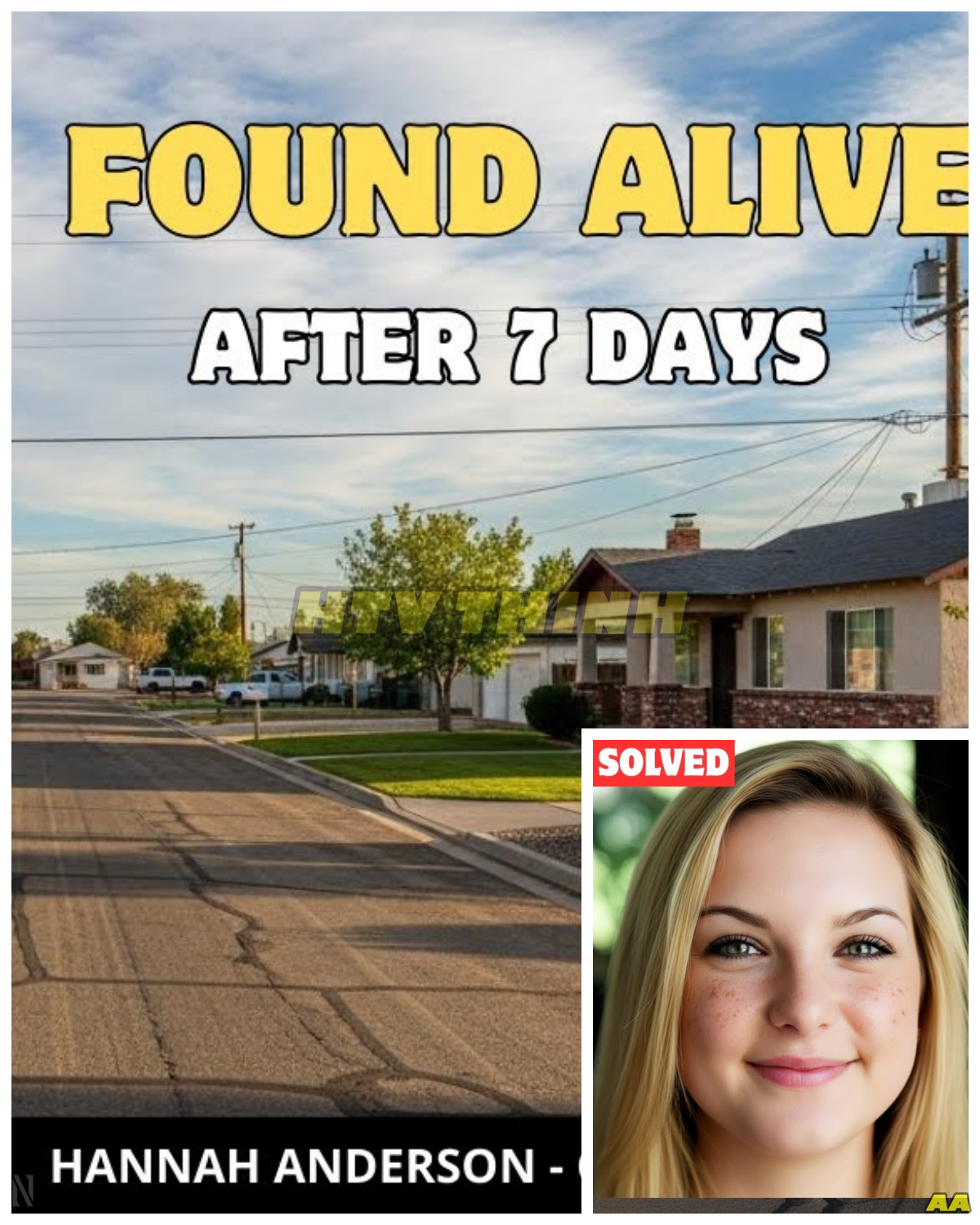 SOLVED: Kidnapped in California | Hannah Anderson, 16 | Found Alive After 7 Days