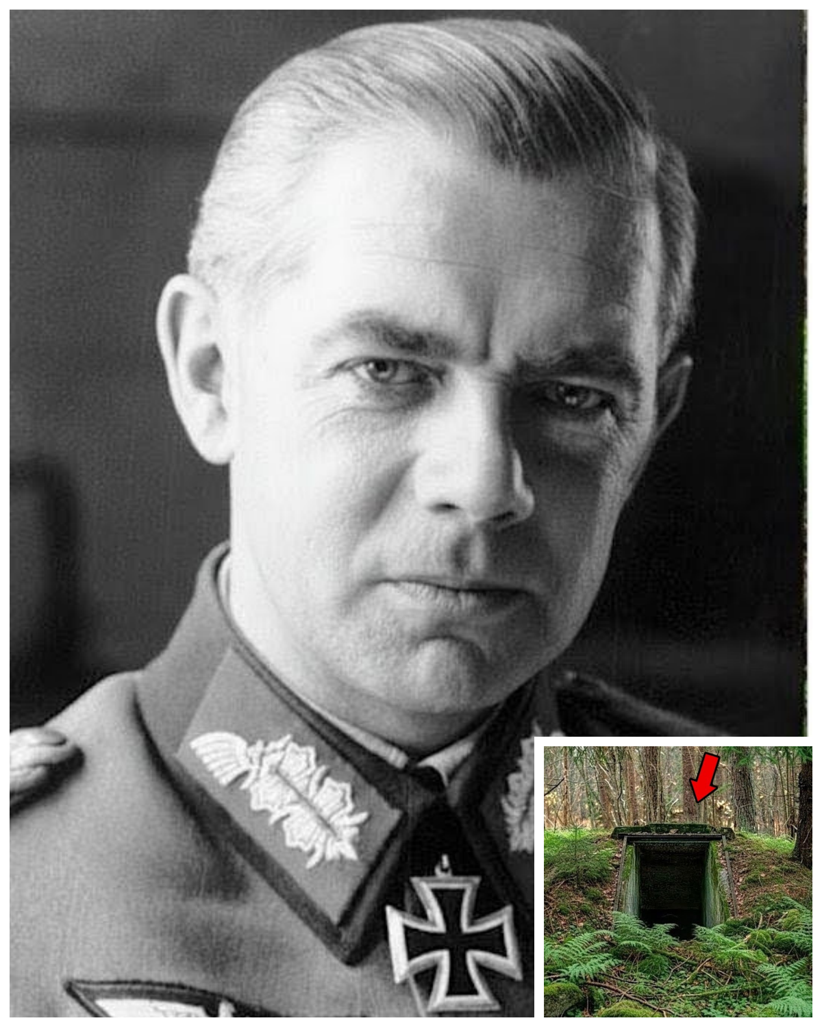 German Commander Vanished in 1944 — 80 Years Later, His Secret Underground Shelter Was Revealed.. The jackhammer’s percussion echoed through the Bavarian forest on a crisp October morning in 2024. Construction foreman Klaus Brener had broken ground on what should have been a routine foundation for a new residential development outside Burke Godaden. But when his crews excavator hit something solid 3 m down, something that rang metallic and hollow, everything stopped. We thought it was an old water mane, Brener later recalled, his voice still carrying the weight of that moment. Then we saw the hatch. Beneath decades of soil and tangled roots lay a steel door, its surface pockm marked with rust, but unmistakably deliberate in its construction. The hinges were massive, engineered to bear tremendous weight. A faded eagle insignia, barely visible through corrosion, marked the center. When local authorities arrived, they brought ground penetrating radar. The scans revealed something that made seasoned investigators fall silent. A sprawling network of chambers extending nearly 30 m underground, untouched for eight decades. By the time historical preservation teams unsealed the entrance, news crews had gathered…………. Full in the comment 👇