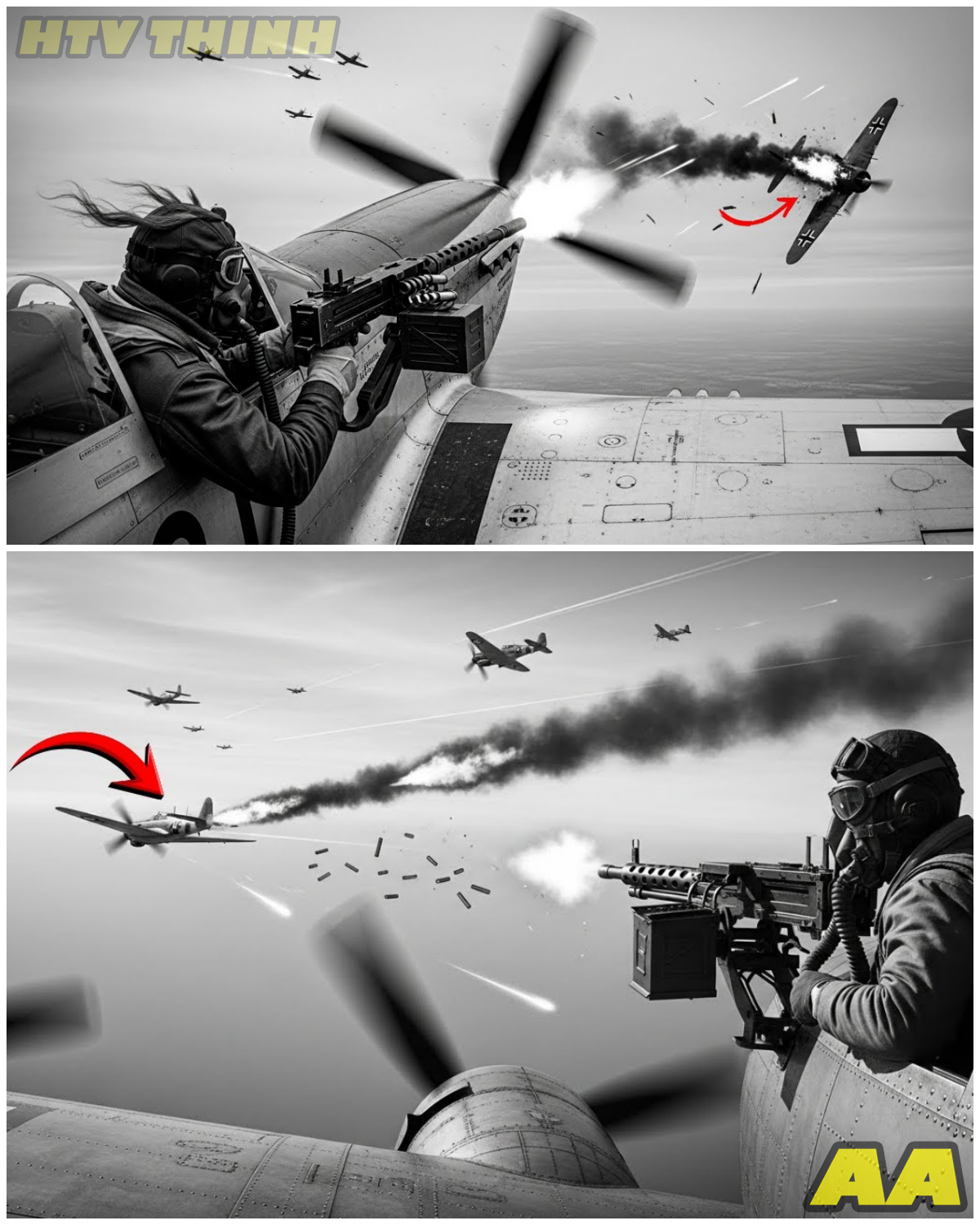 😱 When His Jet Lost Hydraulics – He D.estroyed 4 Enemy Fighters Before Ejecting 😱 – HTT