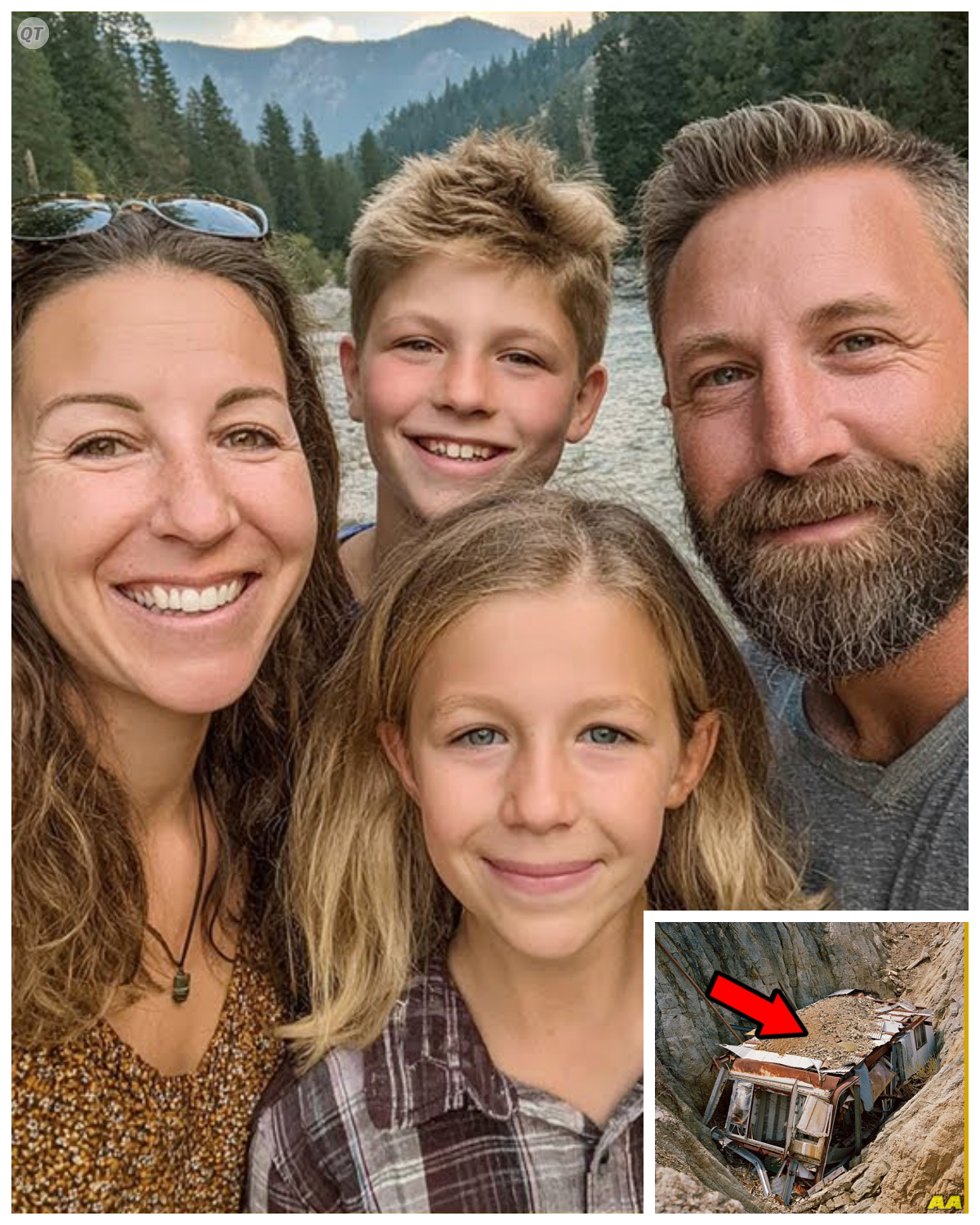 Family Vanished in Colorado. 14 Years Later Found Inside Burned Trailer For 14 years, they were just ghosts. A story told around campfires in the Rocky Mountains. A warning about how quickly civilization can give way to the wilderness and how easily people can disappear into its vast expanses. The Patterson family from Austin, Texas, didn’t just disappear. They vanished along with their motor home, leaving behind only confusion, pain, and a question that remained unanswered for almost a decade and a half. How could four people and a huge silver trailer vanish into thin air? It all began in August 1996. For the Patterson family, it was supposed to be the vacation of a lifetime. The head of the family, Michael 42, had dreamed of this trip for years. He wanted to show his children real mountains, escape the stifling Texas summer heat, and spend two weeks under the starry skies of Colorado. His wife, Laura, 39, an elementary school teacher, had meticulously planned every detail of the trip………