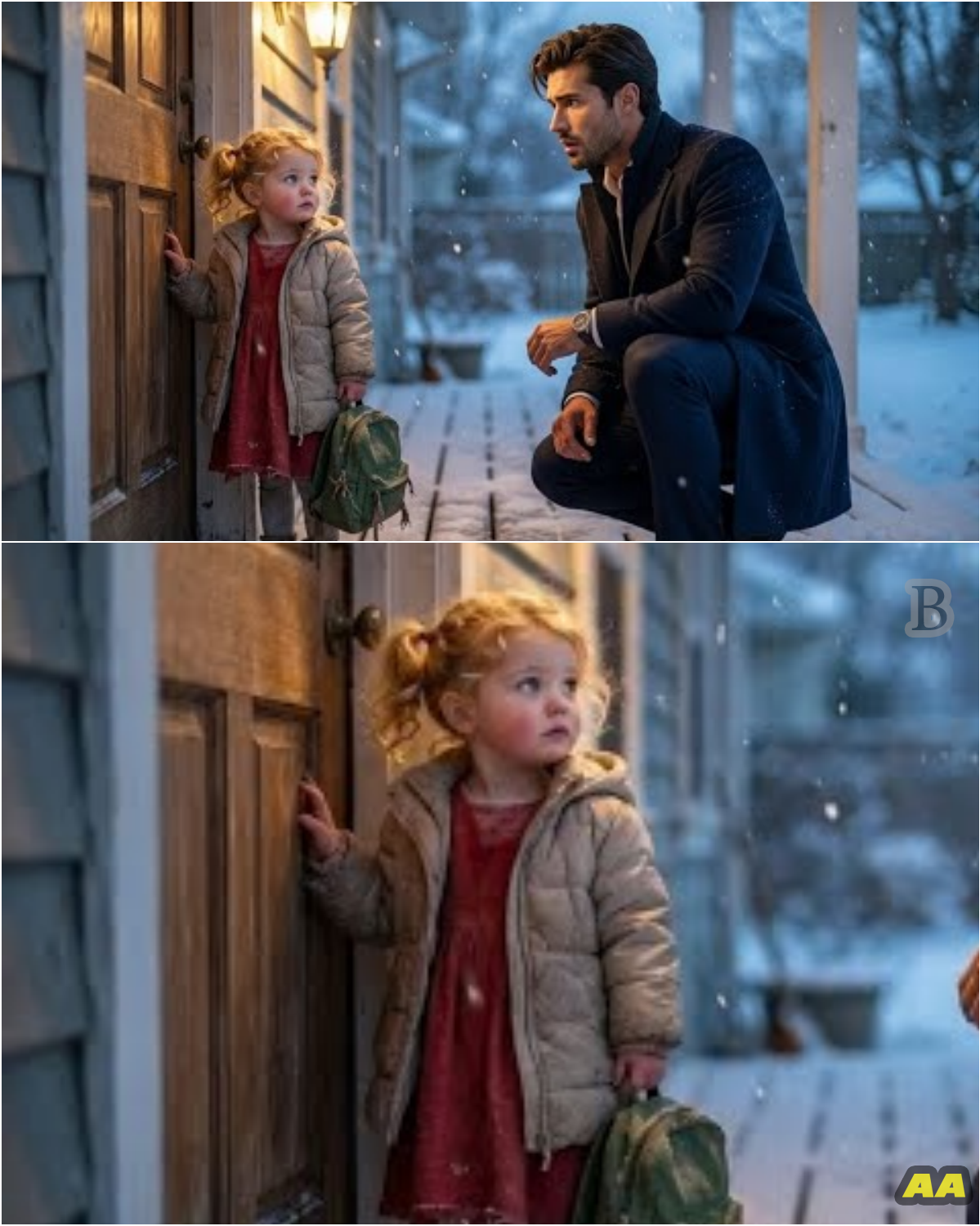 ❄️ Five Words in the Snow: The Night a Lost Child Changed a Man’s Life Forever ❄️