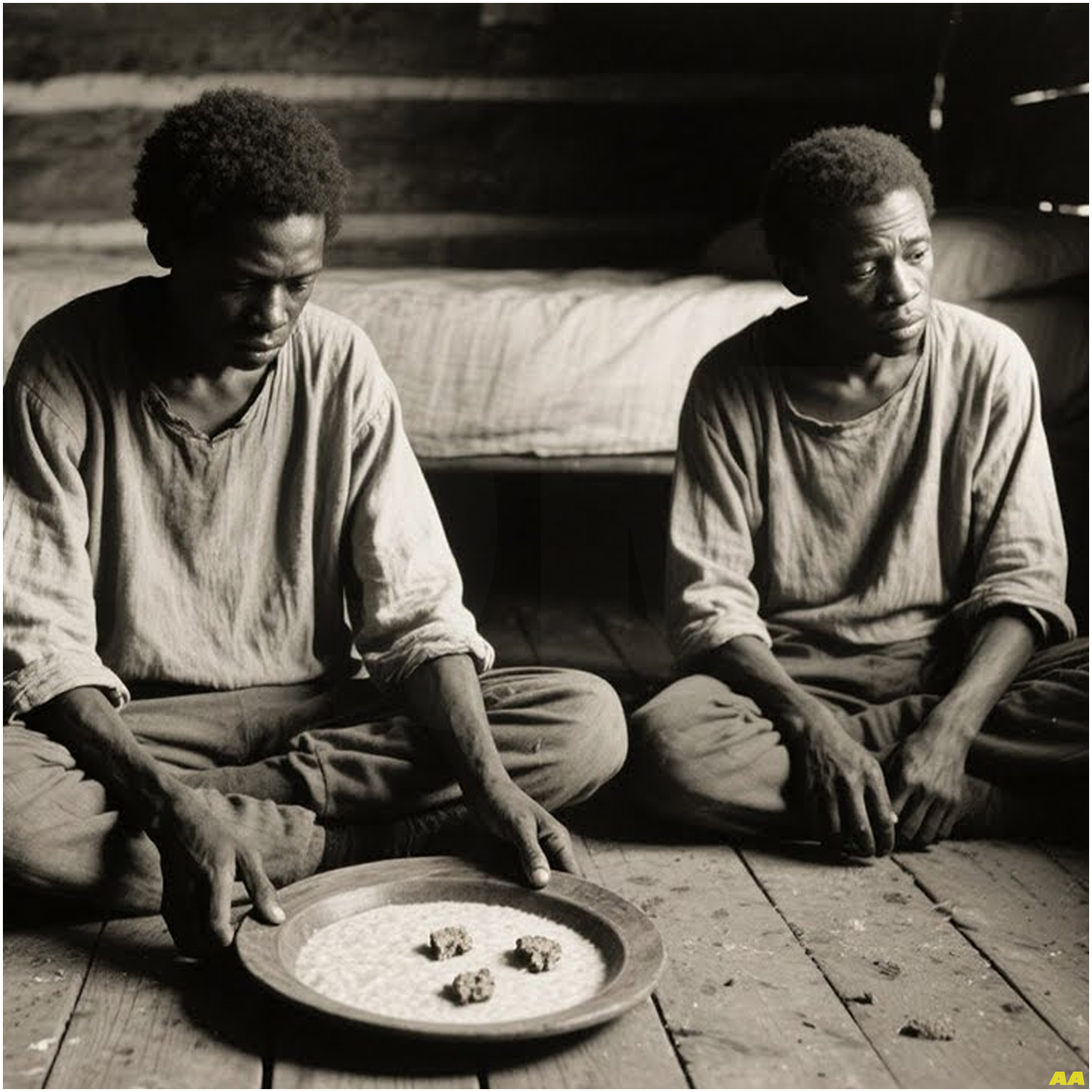 The master of Georgia always fed slaves the worst food — but one night, he was forced to eat it