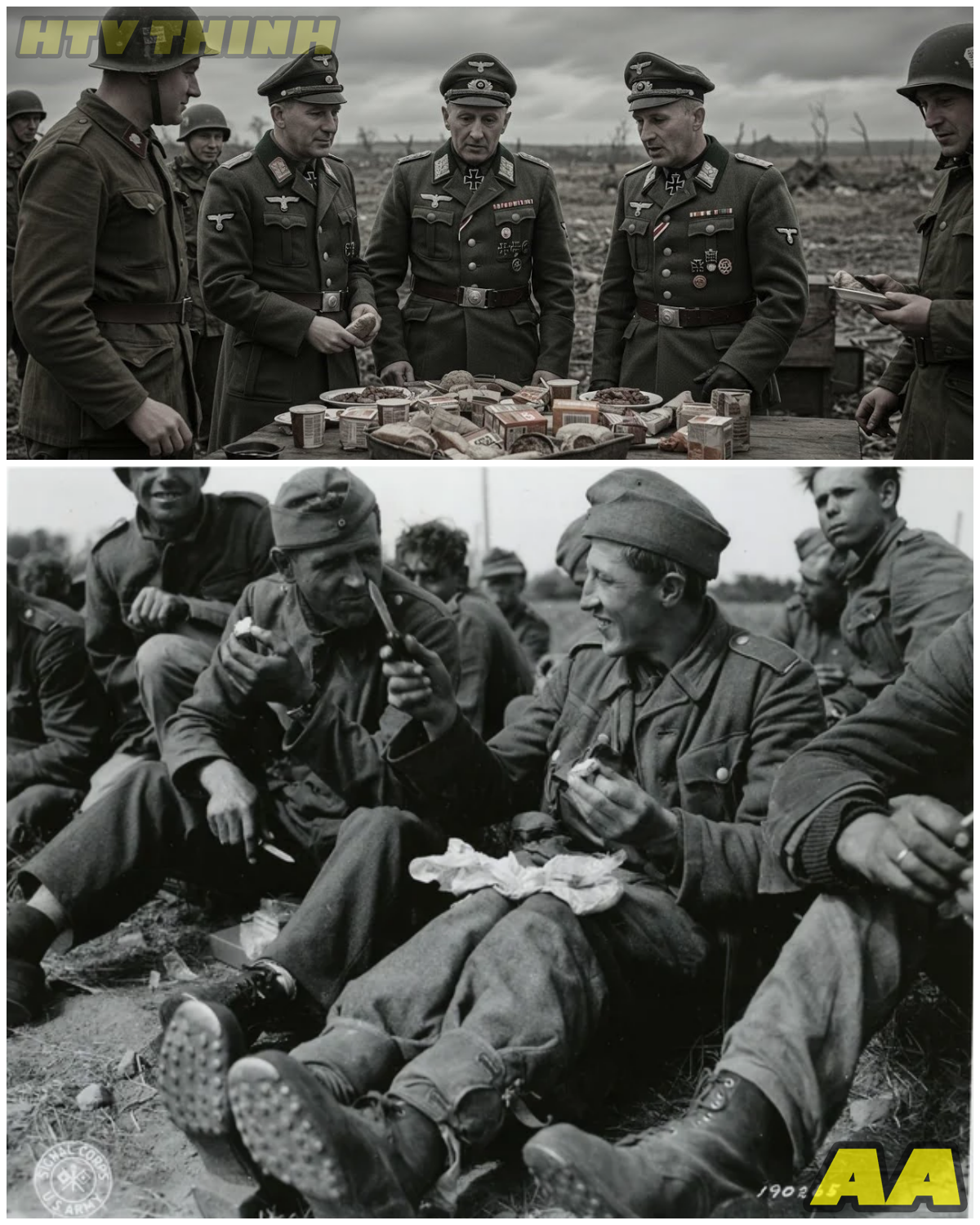😱 German Officers Smirked at American Rations, Until They Tasted the Army That Never Starved 😱 – HTT