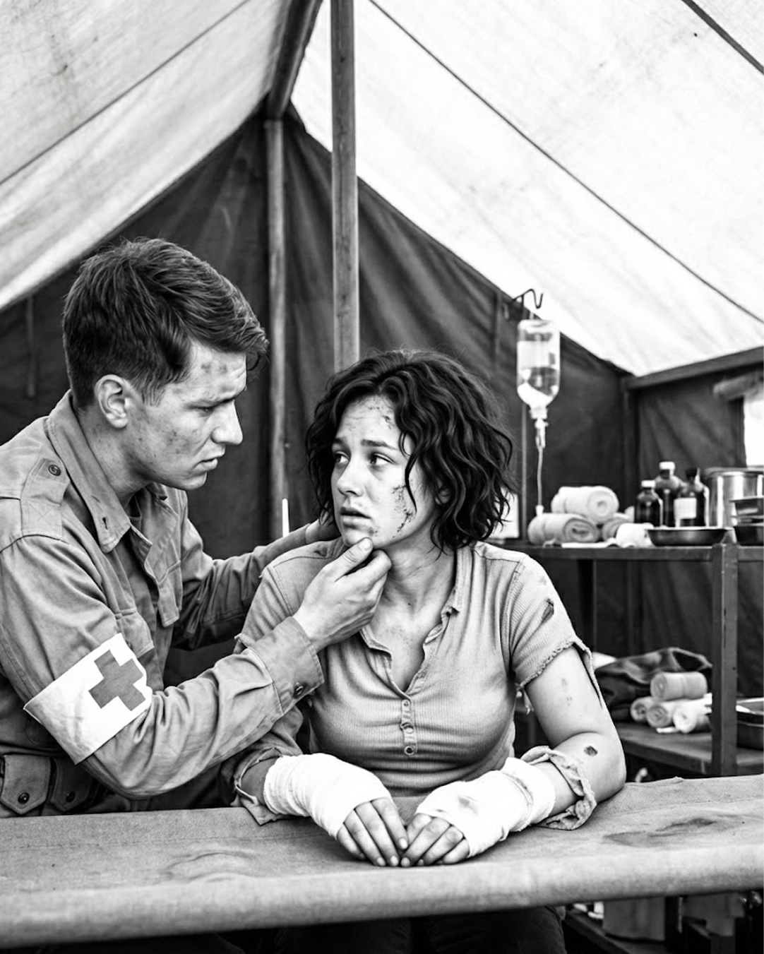 “It Burns So Bad!” — German POW Woman Stunned as Americans Saved Her Hands