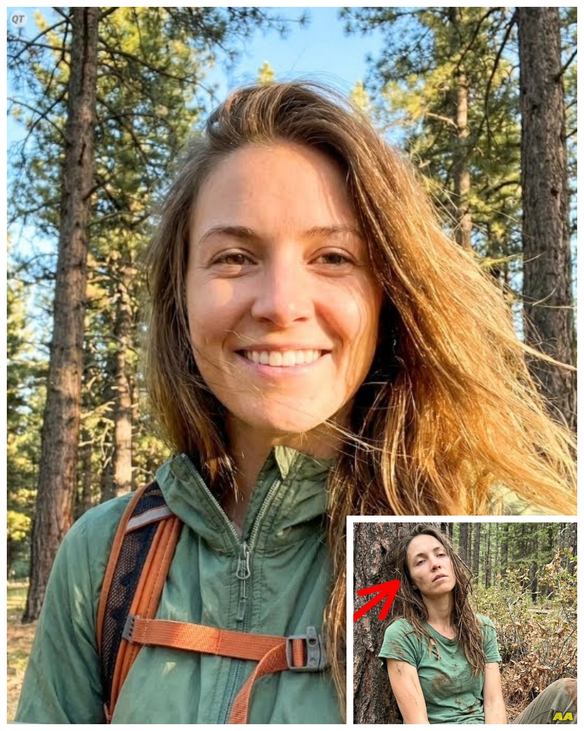 Tourist Vanished In Arizona – Found 3 Years Later Deep In Woods, Looking EXTREMELY THIN and Tired In the summer of 2015, a 26-year-old graphic designer named Rachel Winters disappeared without a trace in the Tanto National Forest near Pacin, Arizona. For 3 years, her family searched. Investigators followed every possible lead, and volunteers combed through miles of wilderness, hoping to find even the smallest clue. But Rachel had vanished so completely that many began to believe she would never be found. Then in June of 2018, during a routine patrol in a remote section of the forest, two park rangers stumbled upon something they would never forget. Sitting against the base of an old ponderosa pine, wearing a torn green shirt and looking impossibly thin was a woman who barely seemed alive. Her eyes were half open, her breathing shallow, and her body so frail that at first glance she looked like she had been there for decades. It was Rachel Winters. and the story of how she survived 3 years alone in the Arizona wilderness would soon become one of the most baffling and disturbing cases in the history of missing persons in the American Southwest. On June 14th, 2015, Rachel Winters left her apartment in Scottsdale at approximately 7:30 in the morning. Security footage from her building showed her carrying a small daypack, wearing hiking boots, and dressed in a green cotton shirt and dark cargo pants. She had told her roommate, a woman named Jennifer Pollson, that she was planning a day hike in the Tanto National Forest and expected to be back by early evening………..