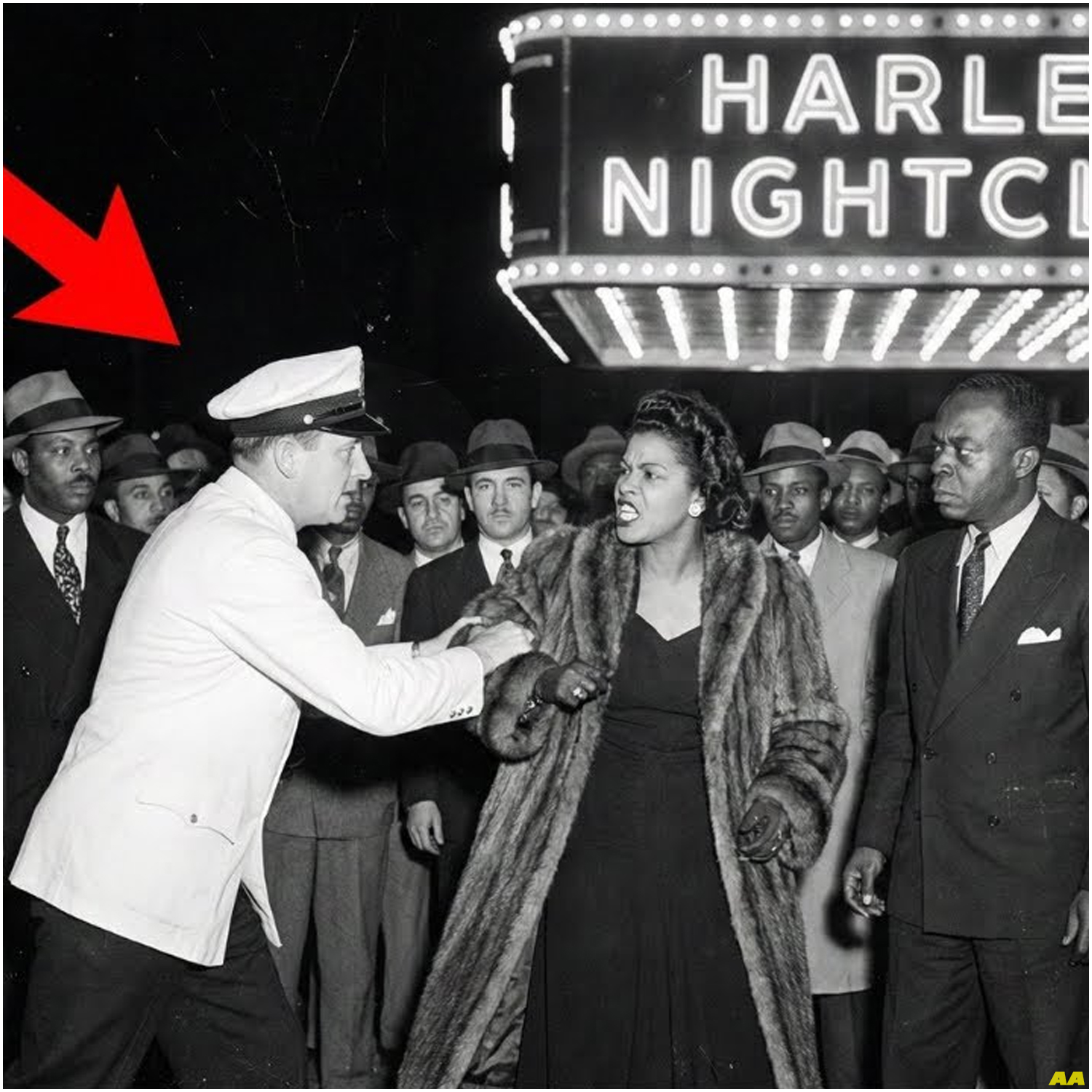 Corrupt Cop Touched Bumpy Johnson’s Wife Outside a Club – 3 Hours Later He Was Sent to Alaska