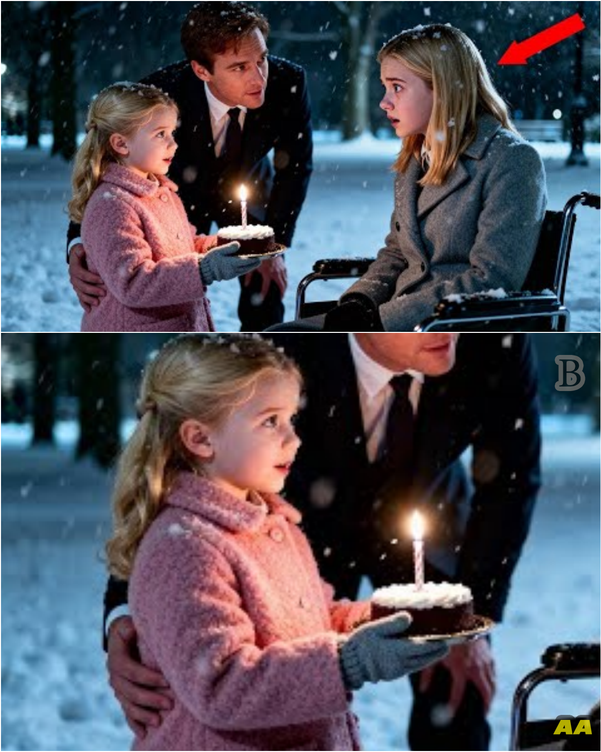 ❄️ The Birthday Candle in the Snow: How One Decision Changed Three Lives Forever ❄️