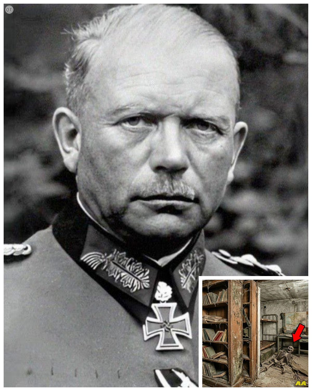 German General Escaped Capture — 80 Years Later, His Hidden Room Was Found Behind Library Bookshelf The year was 1945. Berlin was crumbling under Allied bombardment and the Third Reich was breathing its final gasps. As Soviet forces closed in from the east and American tanks rolled through German streets, Nazi officials were scrambling to escape justice. Some fled to South America. Others took their own lives. But one man, a high-ranking general whose name struck fear into the hearts of resistance fighters across occupied Europe, simply vanished without a trace. For eight decades, historians believed he had died in the chaos of Germany’s collapse. They were wrong. What a team of renovators discovered behind a dusty library bookshelf in a forgotten Austrian castle would rewrite everything we thought we knew about the final days of World War II. The hidden room they uncovered wasn’t just a hiding place. It was a time capsule that revealed how one of history’s most wanted war criminals had been living in plain sight for decades, right under the noses of Allied investigators who never stopped hunting him. This isn’t just another story about escaped Nazis. This is about deception so elaborate, so carefully orchestrated that it fooled an entire nation. And when the truth finally emerged in 2024, it would shatter the peace of a small Austrian village and force the world to confront an uncomfortable reality about how many monsters slipped through the cracks of justice………… Full in the comment 👇