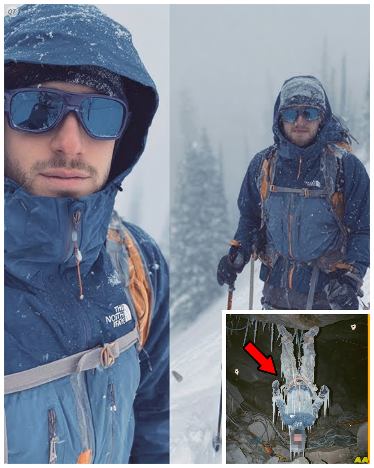 Climber vanished climbing Denali — 2 years later found UPSIDE DOWN frozen in an ICE CAVE… When rescuers found the body, it was hanging upside down in the ice, frozen, covered in ice, tied with a climbing rope to the cave wall. The man had been dead for 2 years, and someone had deliberately hidden him there. Summer 2005, Denali National Park, Alaska. The highest mountain in North America, 6,190 m above sea level. A harsh, dangerous place. The weather changes in minutes. The temperature can drop to minus40 even in summer. Glaciers, creasses, avalanches. Every year, people die here. Scott Mcandalas flew to Alaska in early June. He was 41 years old, lived in Colorado, and owned a small construction company. He had been climbing for about 10 years. Not a professional, but experienced………..