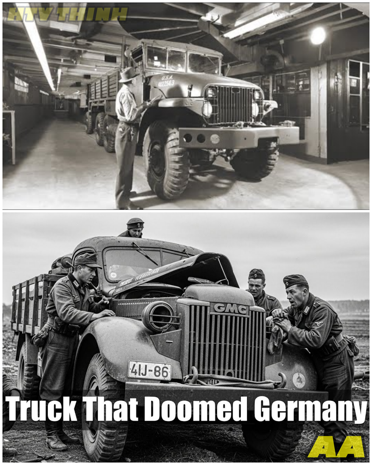 😱 Wehrmacht Mechanics Captured a GMC Truck… Then Realized Germany Was Doomed 😱 – HTT
