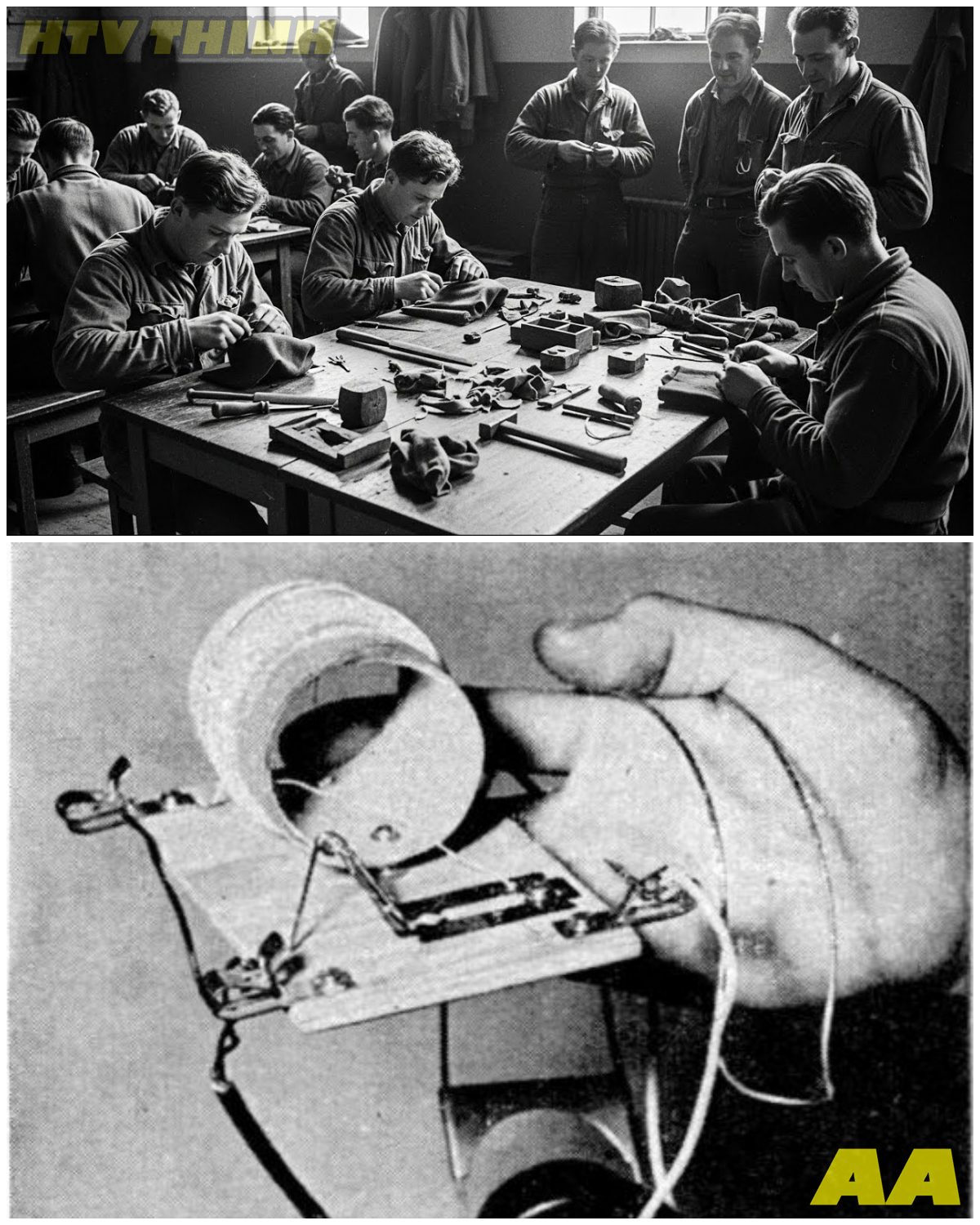 😱 How Colditz Prisoner Of War Built A Hidden Radio Using Bed Springs And Razor Blades In 1943 😱 – HTT