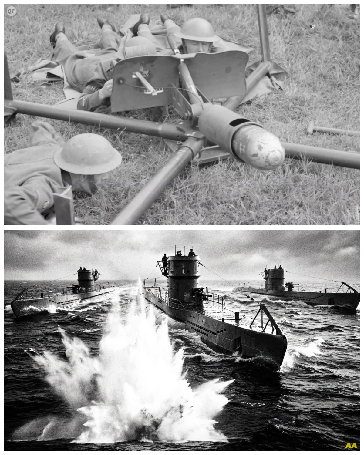 Navy Brass Called His Depth Charge Overkill — Until It Surfaced 3 U Boats At Once  The North Atlantic convoys are dying.  It’s March 1943, and in a single month, German hubot send 180,000 tons of Allied shipping to the ocean floor.  The mathematics of submarine warfare are brutally simple.  Depth charges have a 5% success rate.  For every submarine destroyed, 60 attacks fail.  At this rate, Britain will starve before summer.  Commander James Walker stands on the bridge of HMS Starling, watching another merchantmen burn on the horizon.  His sonar operator calls out contacts.  Two, maybe three Yubot circling the convoy like wolves.  Walker orders the standard depth charge attack.  His destroyer races over the suspected position and drops 24 charges, each containing 300 lb of torpex explosive.  The ocean erupts in geysers of white water.  The sonar screen goes blank.  Walker has lost contact with his target.  It’s the fundamental flaw of depth charge warfare.  The moment you attack, you’re blind.  The explosions create an acoustic wall that makes sonar useless for 15 minutes…………. Full in the comment 👇